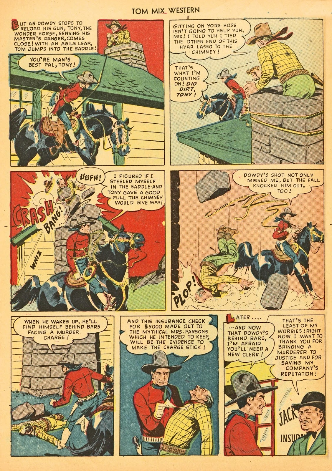 Tom Mix Western (1948) Issue #21 - Page 50