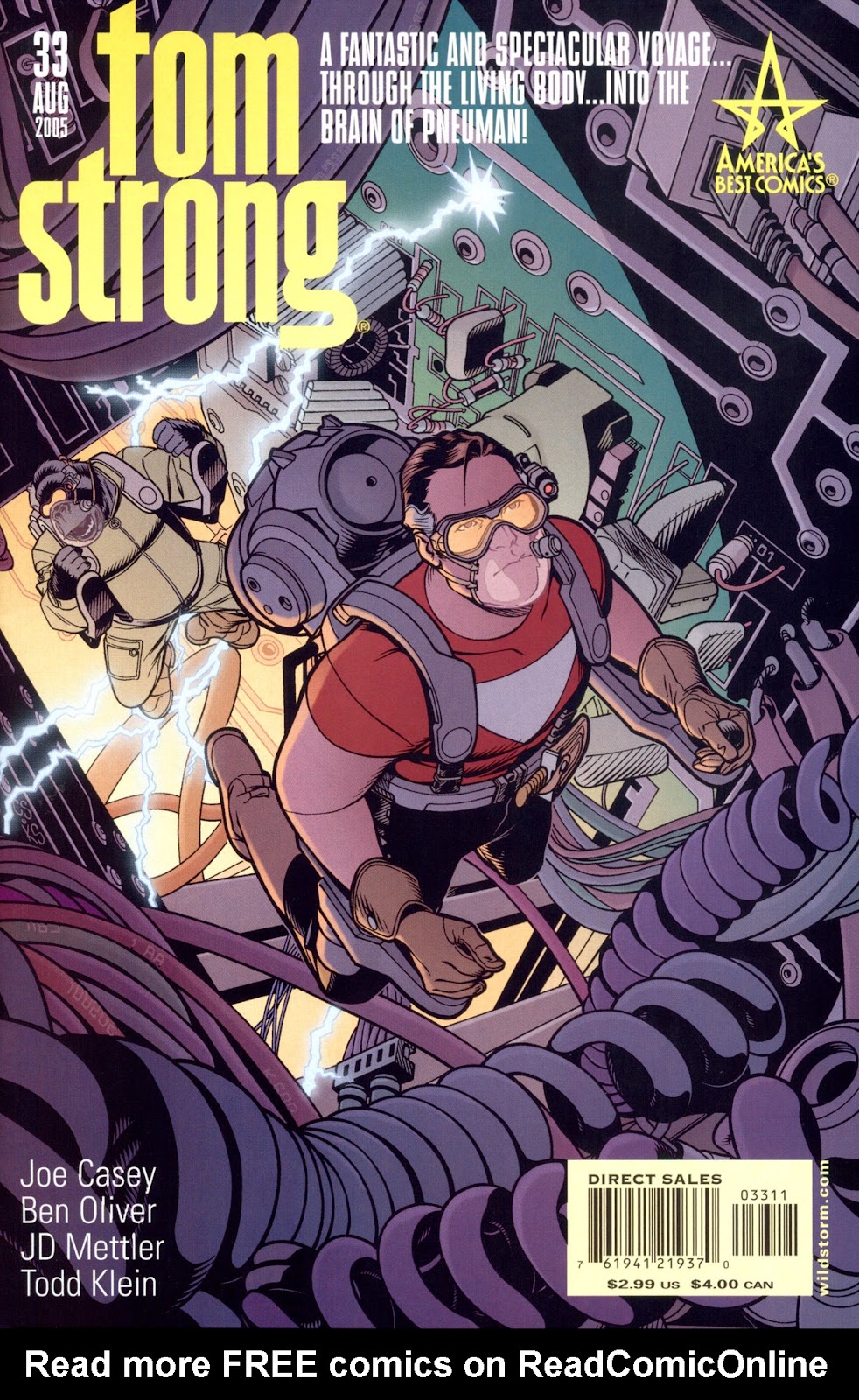 Tom Strong Issue #33 - Page 1