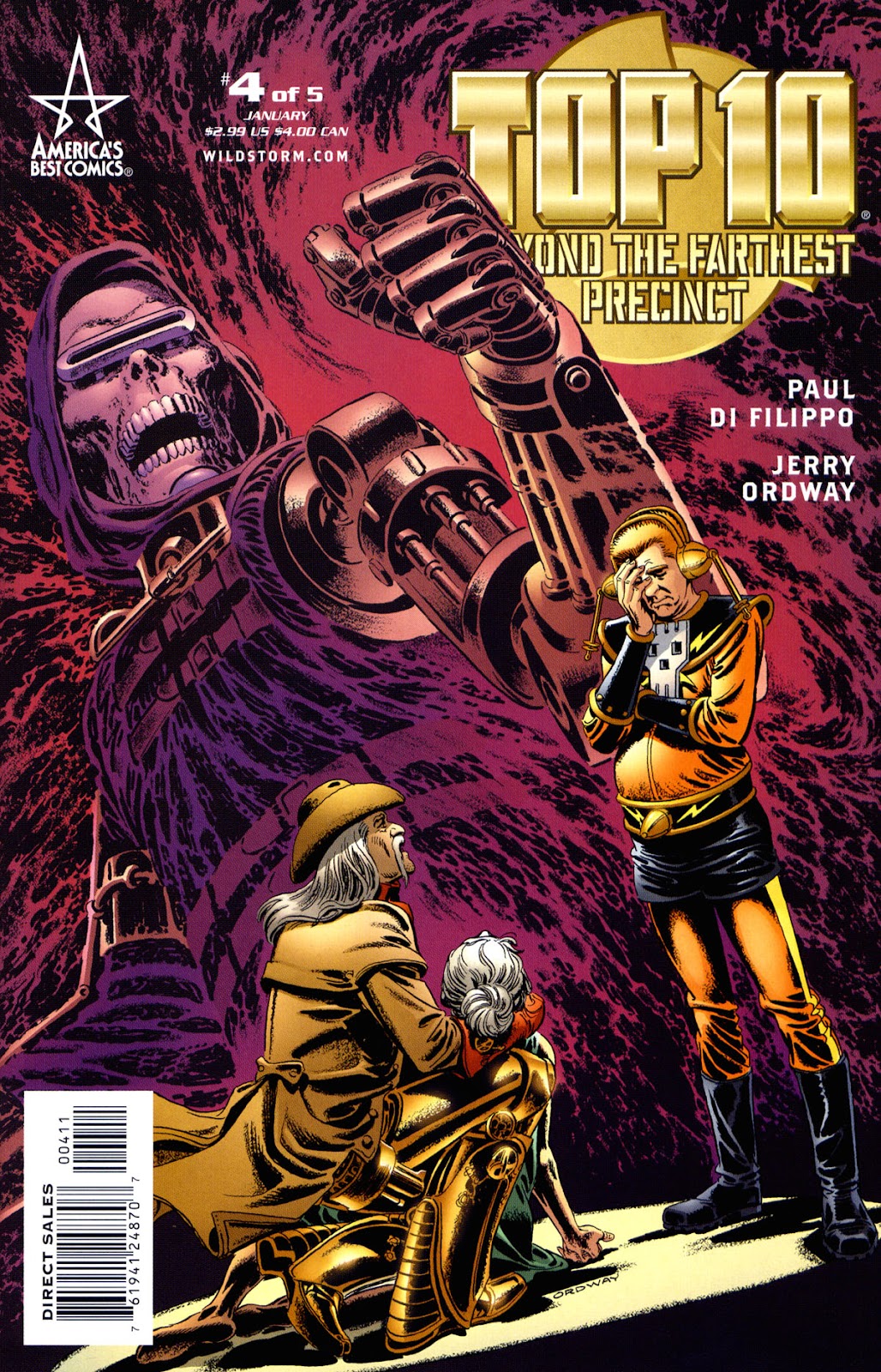Top 10: Beyond The Farthest Precinct Issue #4 - Page 1