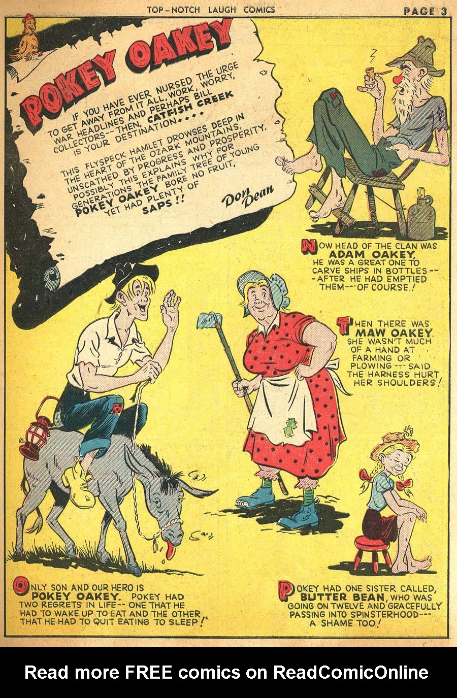 Top-Notch Laugh Comics Issue #28 - Page 3