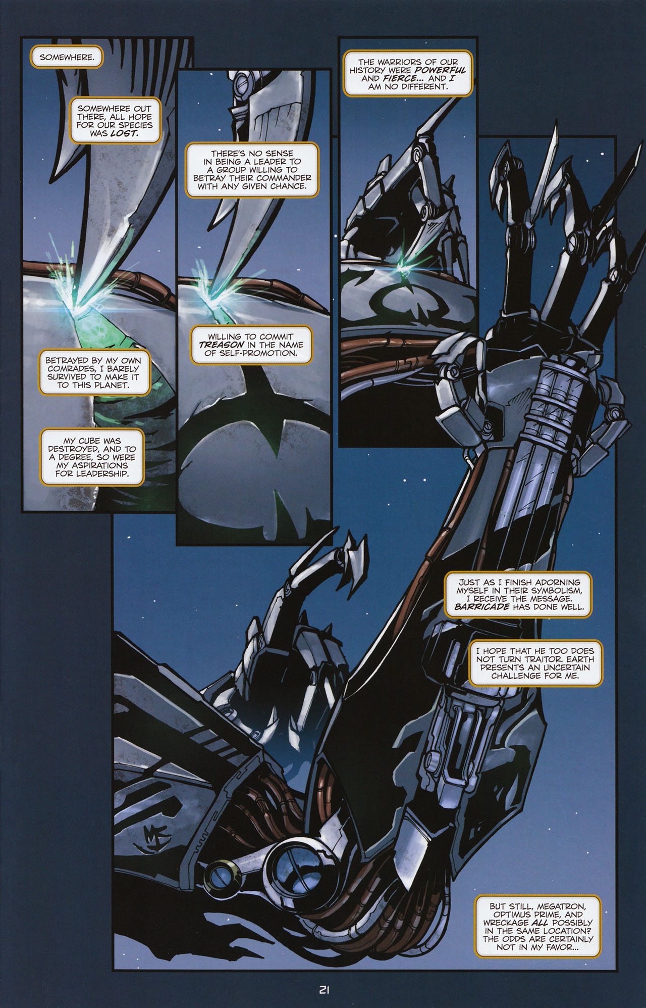 Transformers: Alliance Issue #1 - Page 24
