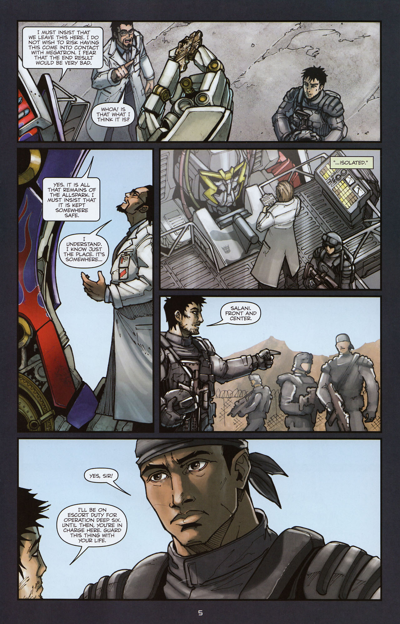 Transformers: Alliance Issue #2 - Page 8