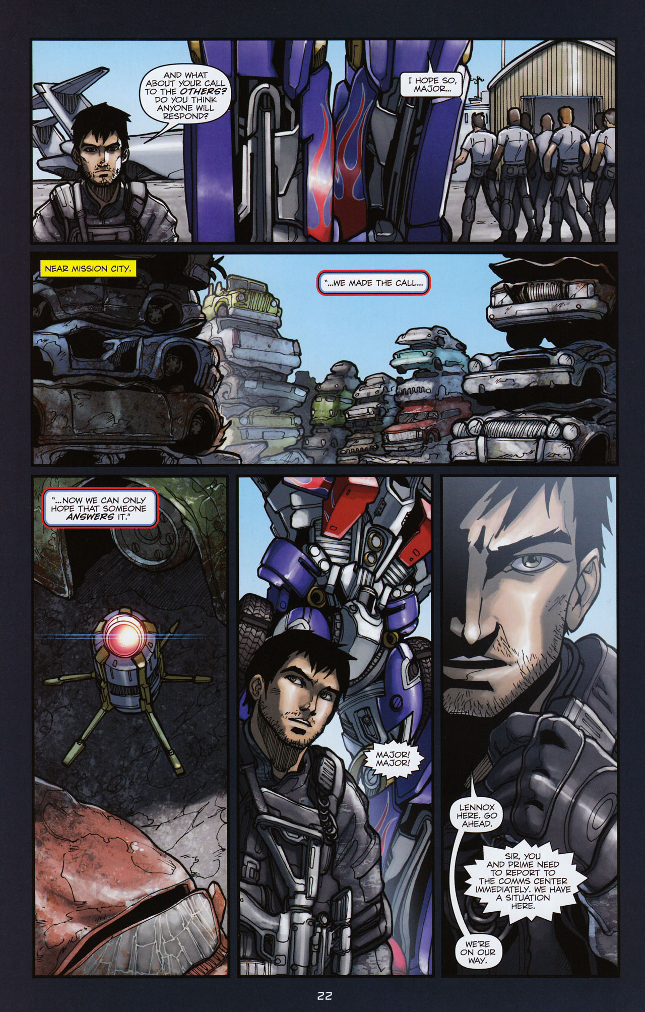 Transformers: Alliance Issue #3 - Page 23