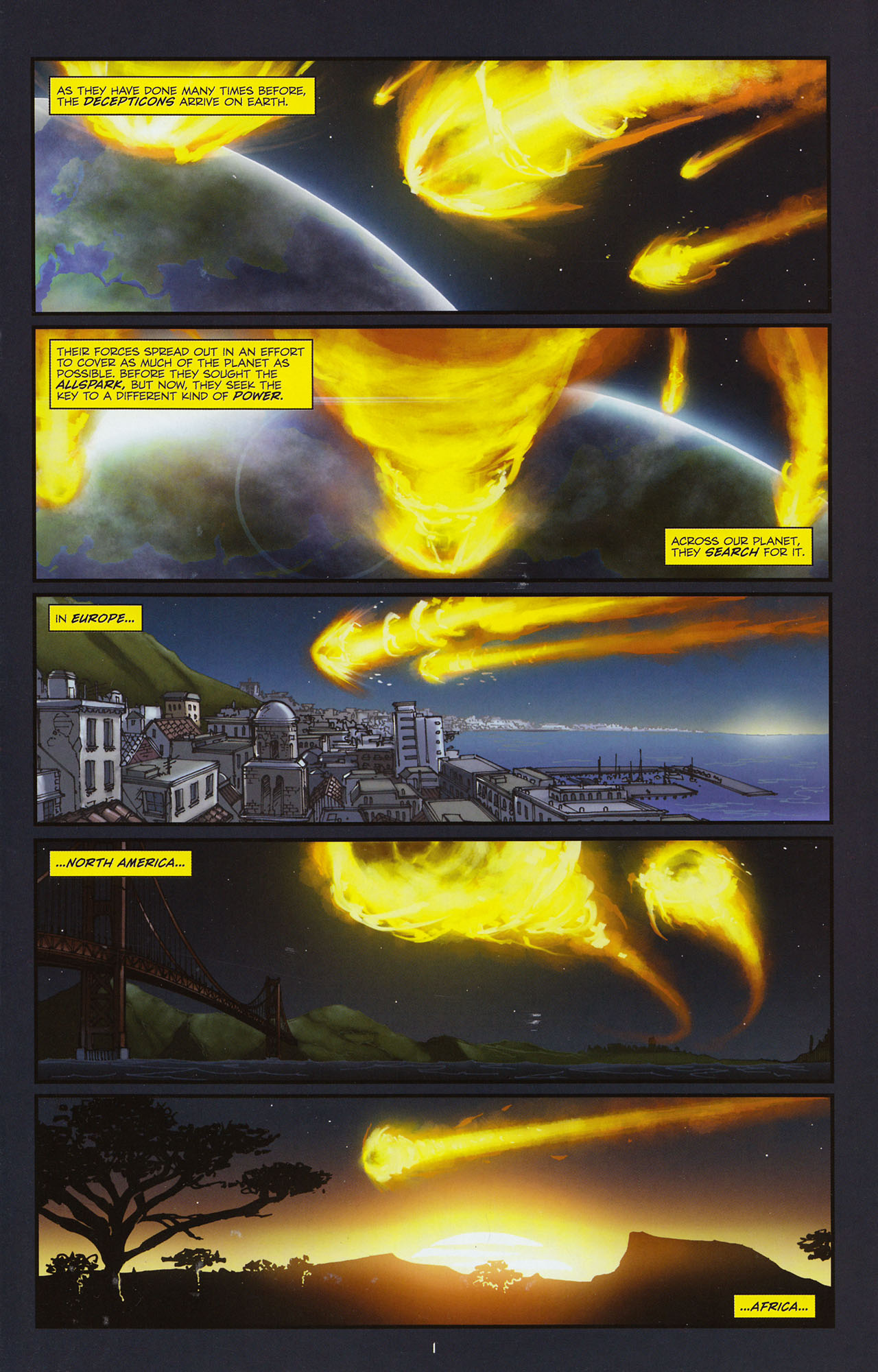 Transformers: Alliance Issue #3 - Page 4