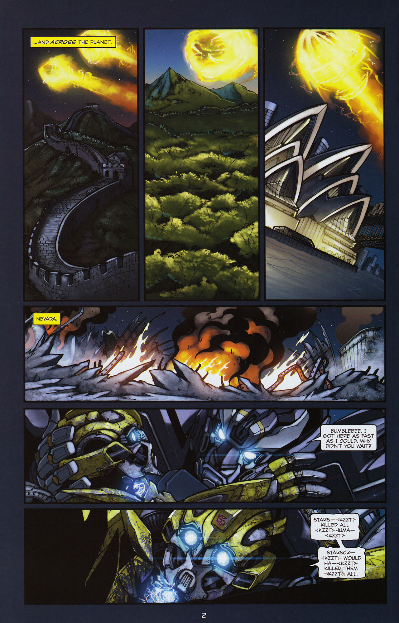 Transformers: Alliance Issue #3 - Page 5