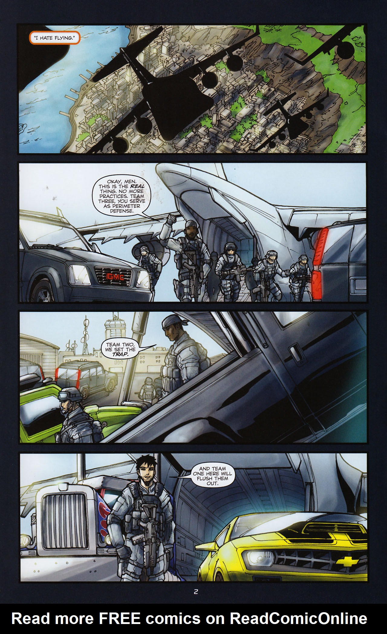 Transformers: Alliance Issue #4 - Page 4