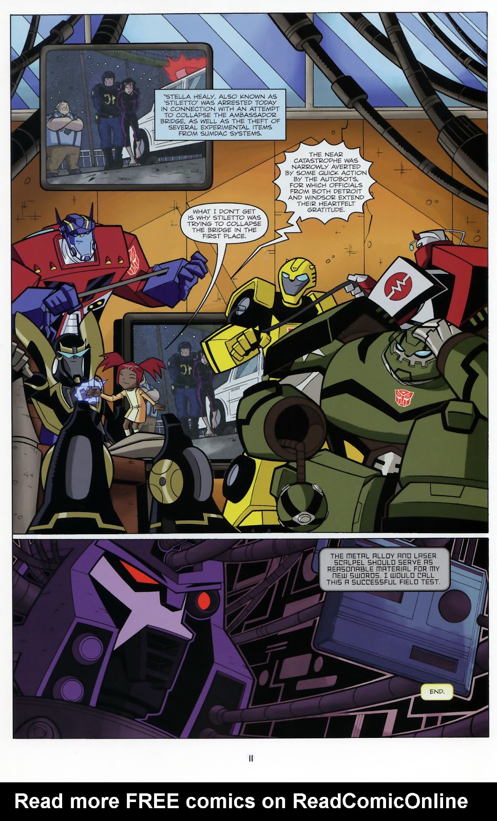 Transformers Animated: The Arrival Issue #3 - Page 13