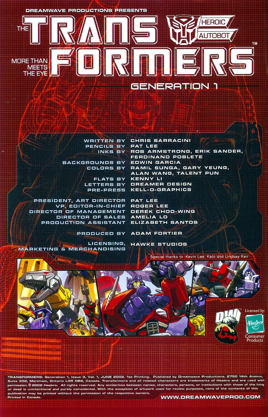 Transformers: Generation 1 (2002) Issue #3 - Page 3