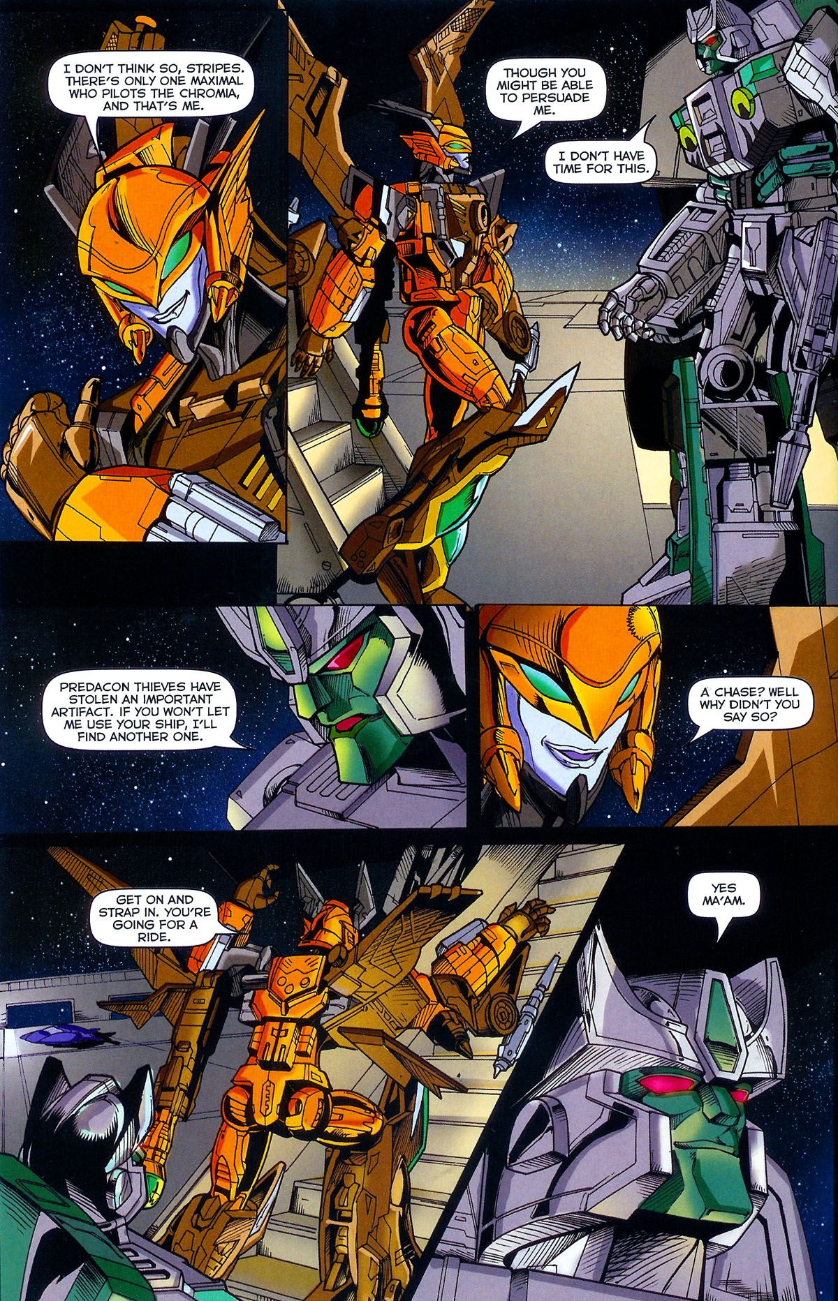 Transformers: Timelines Issue #1 - Page 10