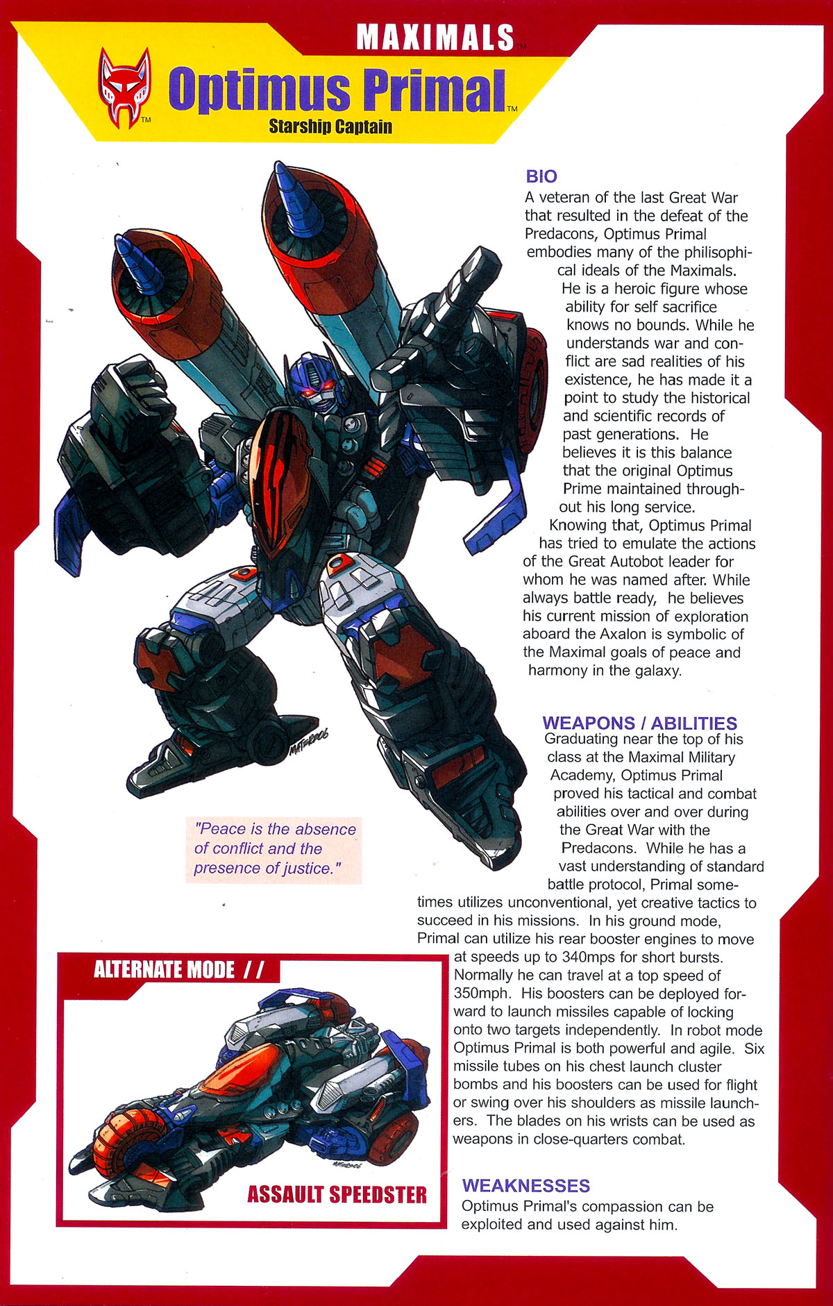 Transformers: Timelines Issue #1 - Page 29