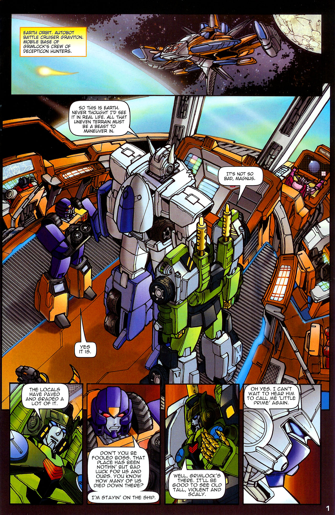 Transformers: Timelines Issue #2 - Page 3
