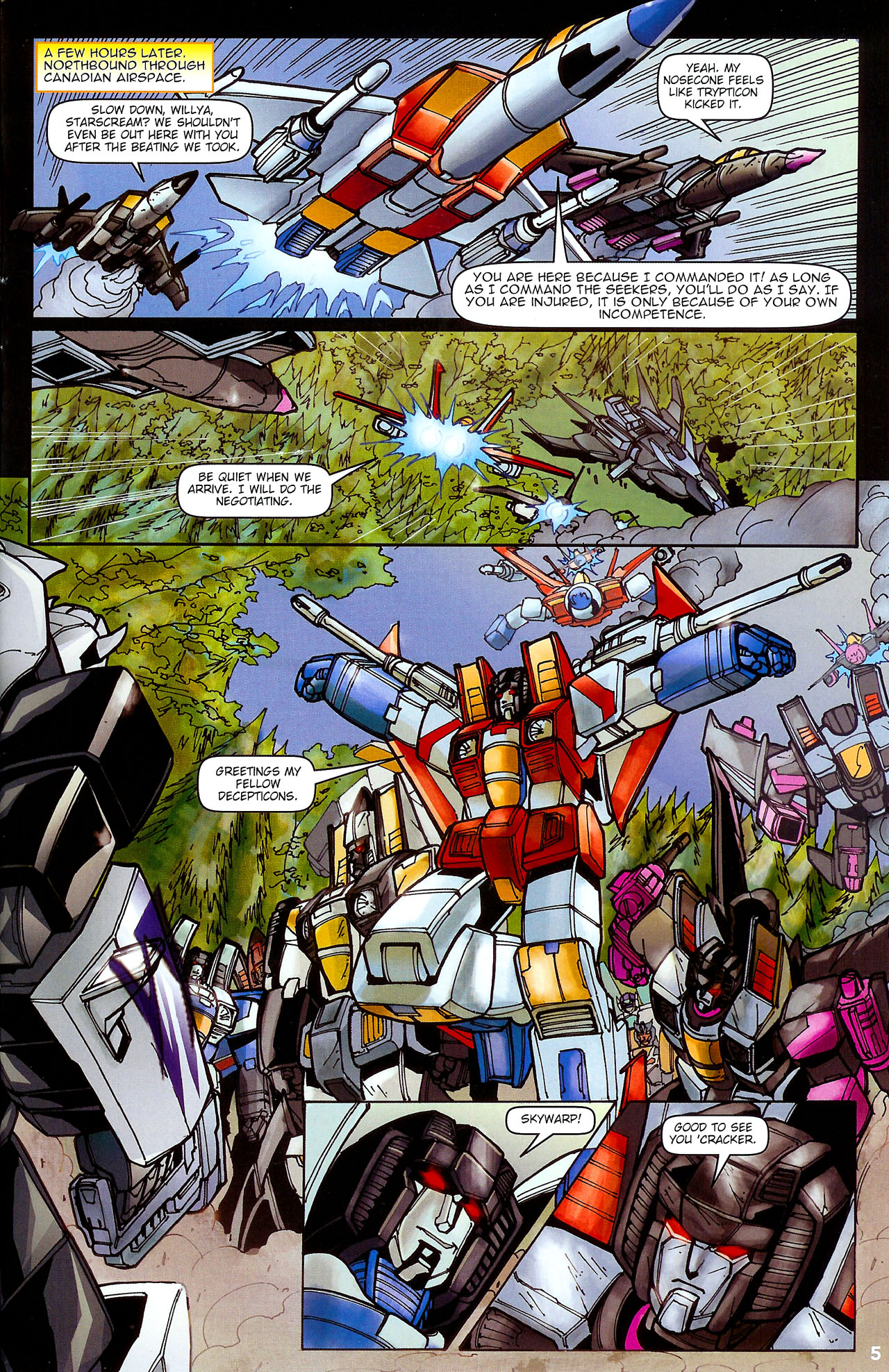 Transformers: Timelines Issue #2 - Page 7