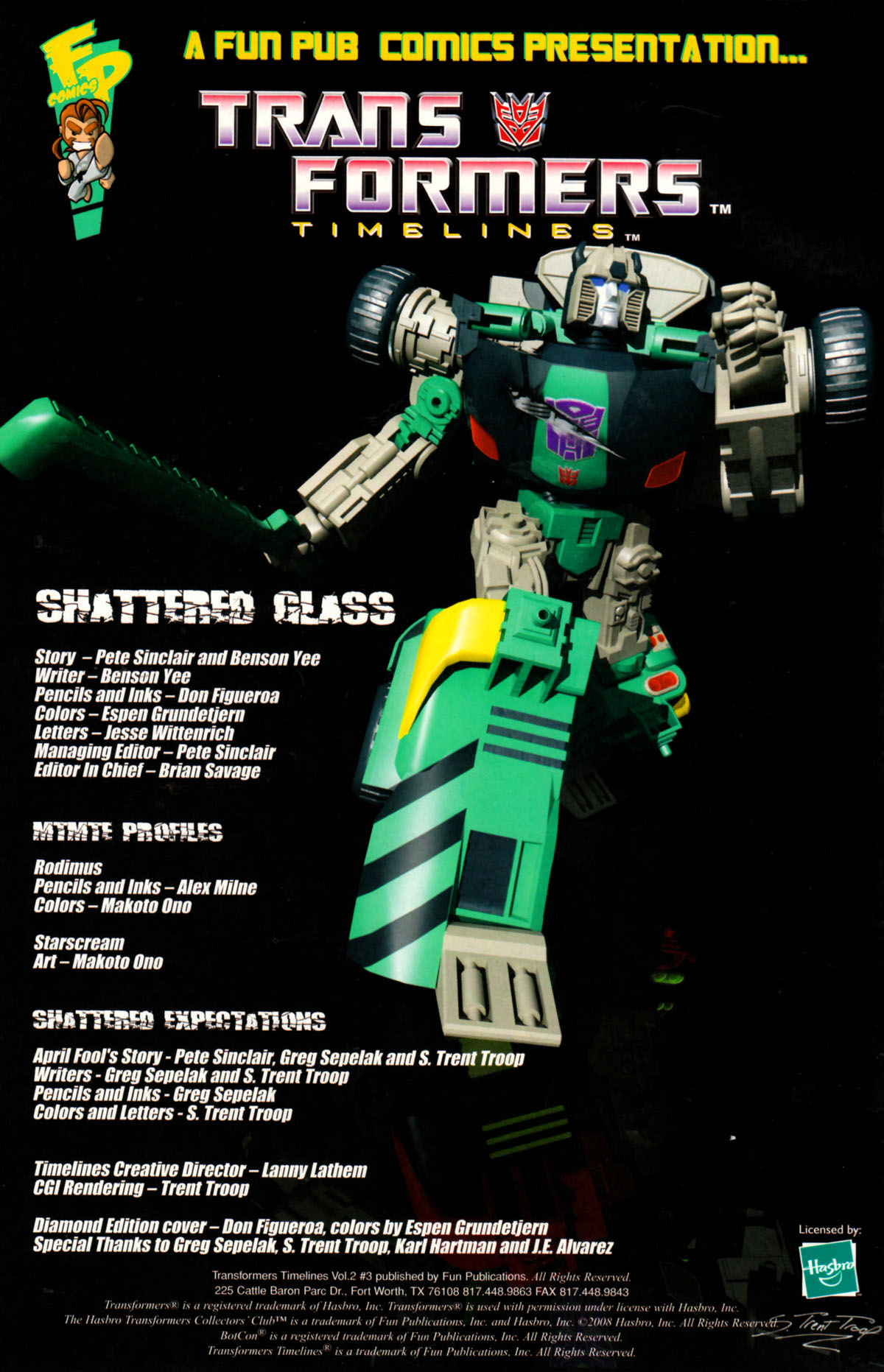 Transformers: Timelines Issue #3 - Page 2