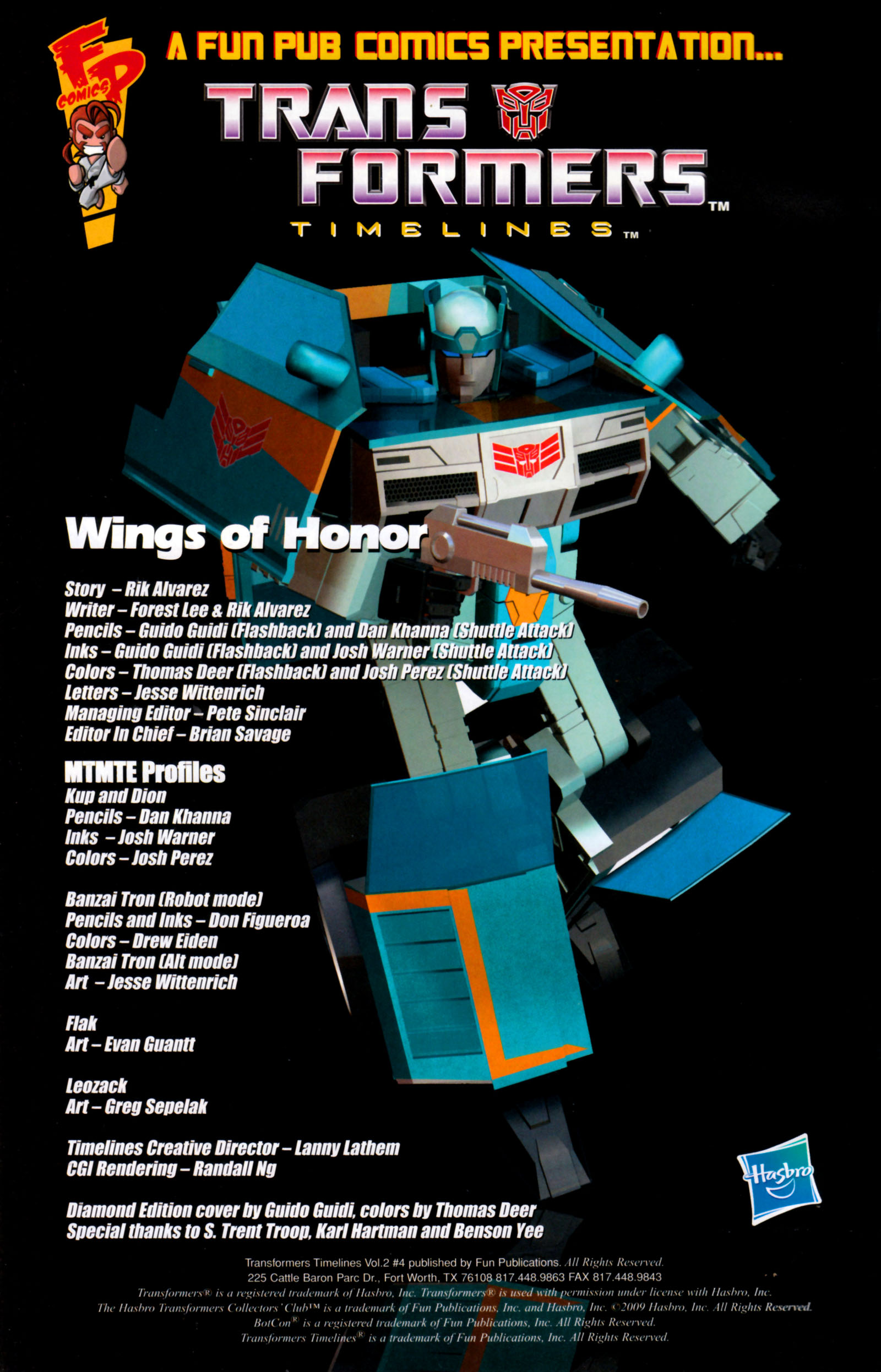 Transformers: Timelines Issue #4 - Page 2