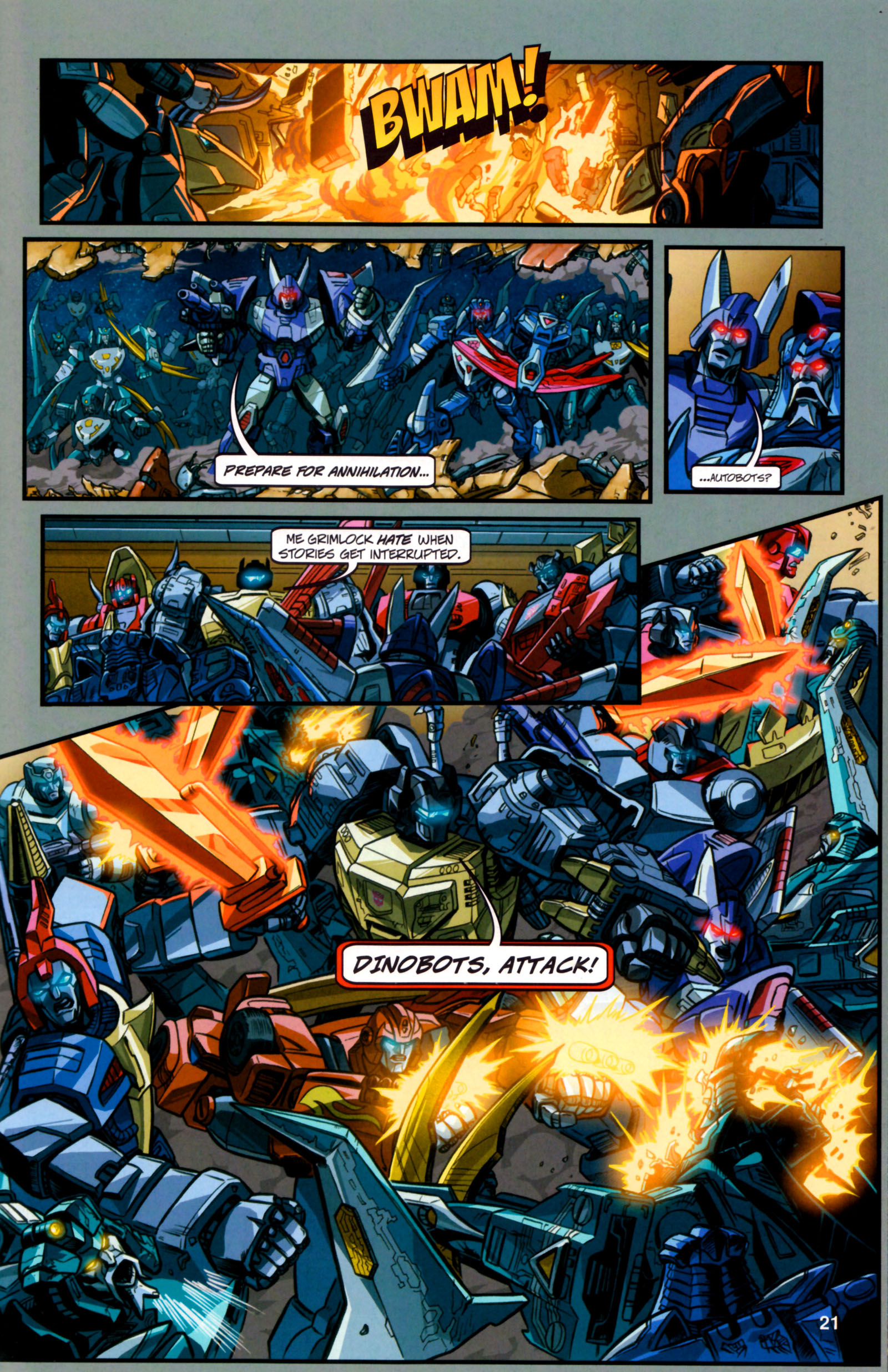 Transformers: Timelines Issue #4 - Page 23