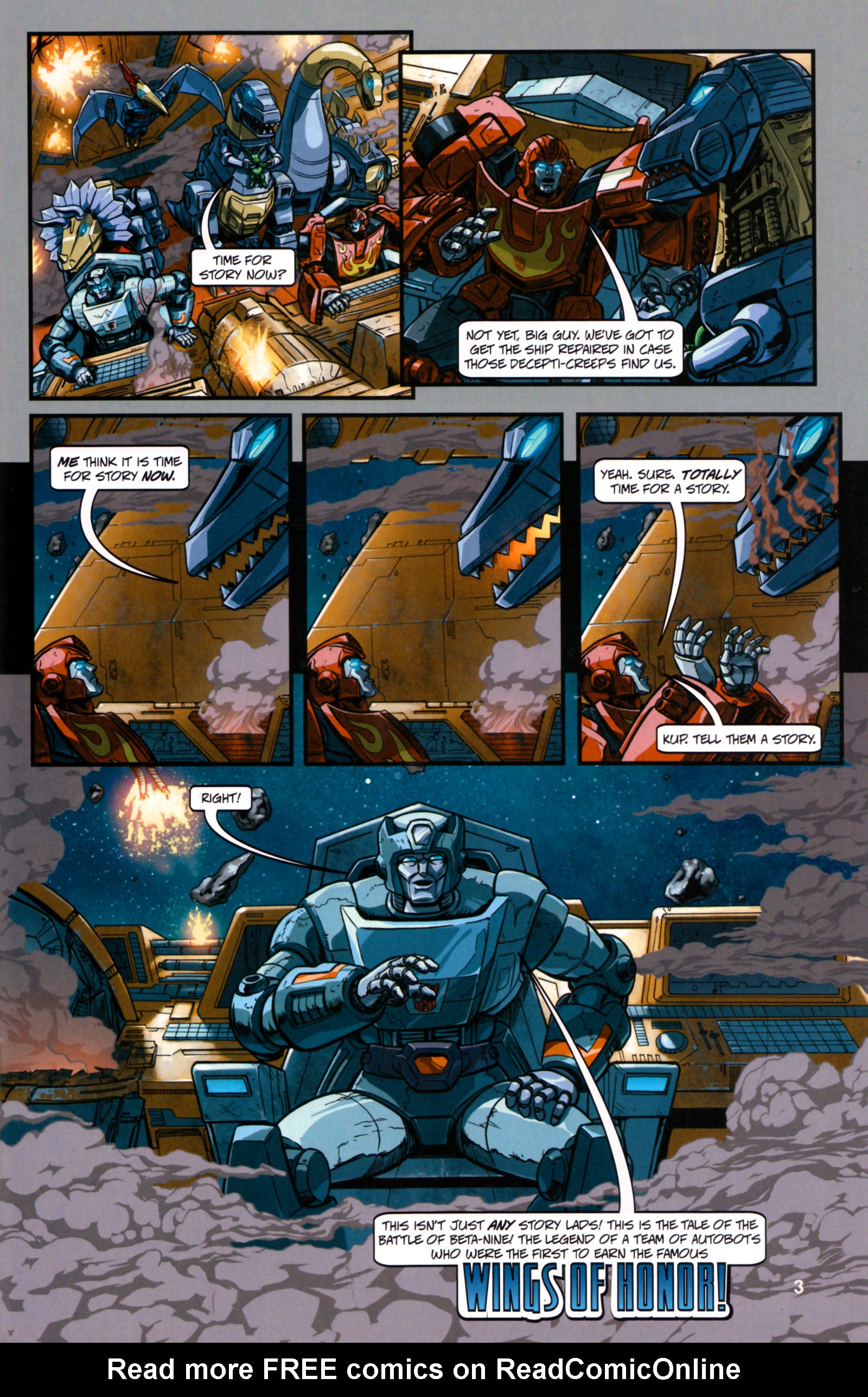 Transformers: Timelines Issue #4 - Page 5