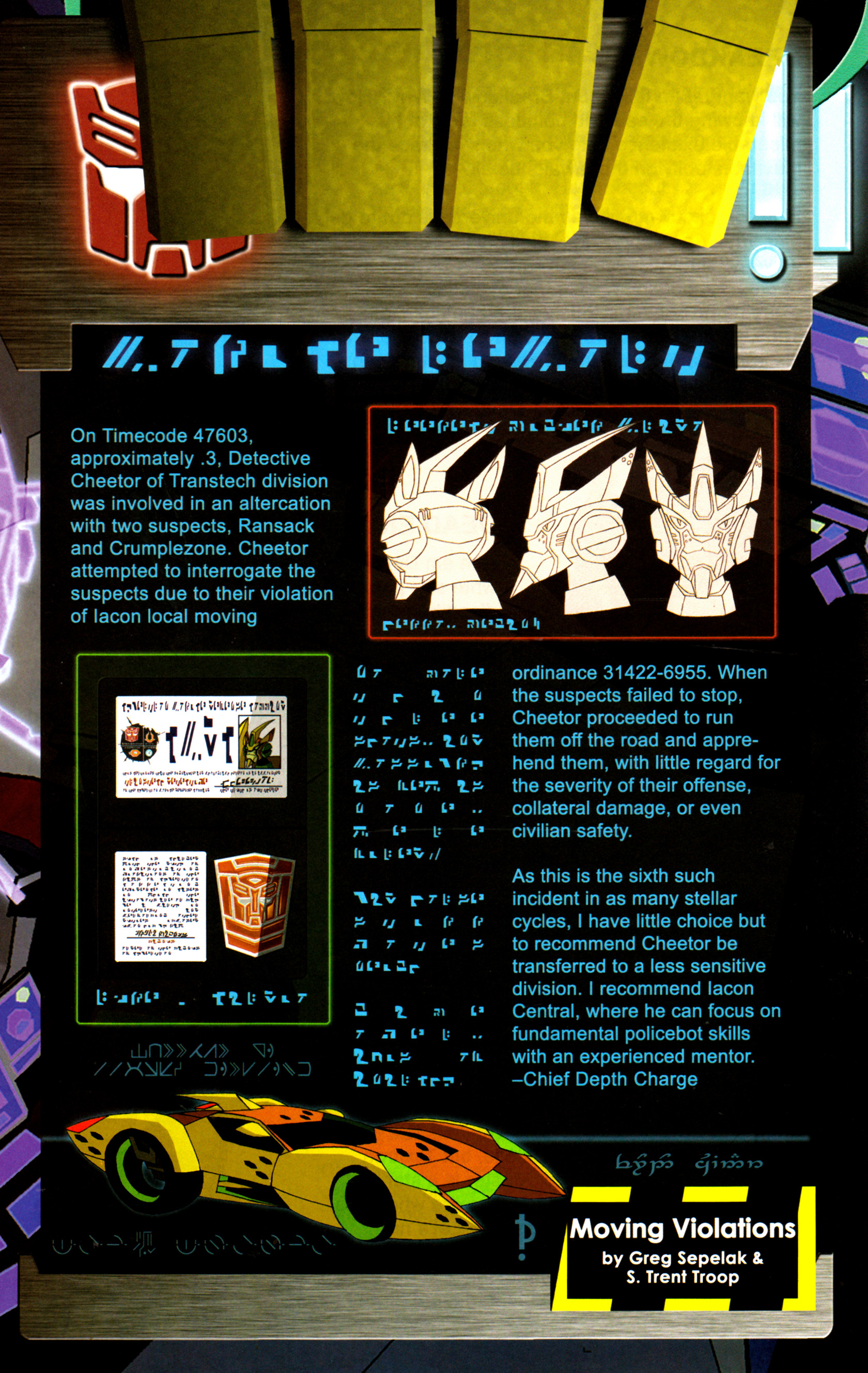 Transformers: Timelines Issue #6 - Page 36