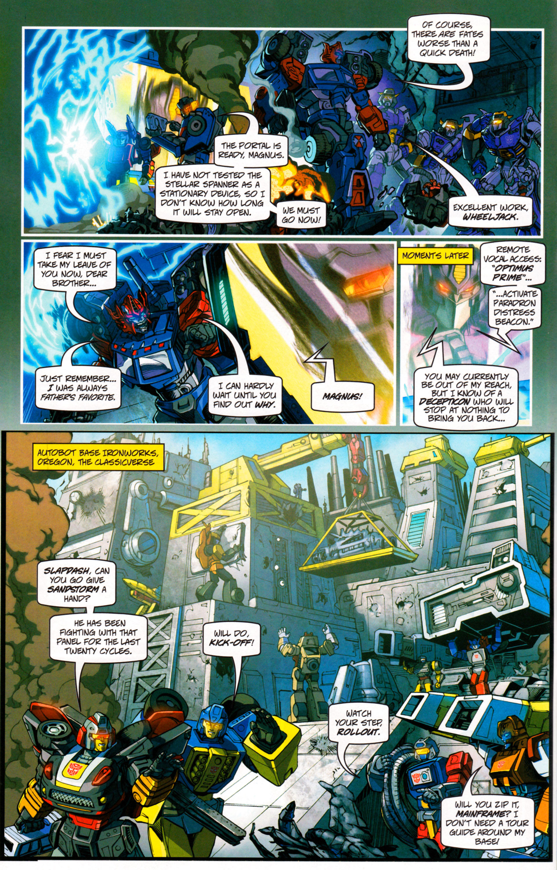 Transformers: Timelines Issue #7 - Page 10