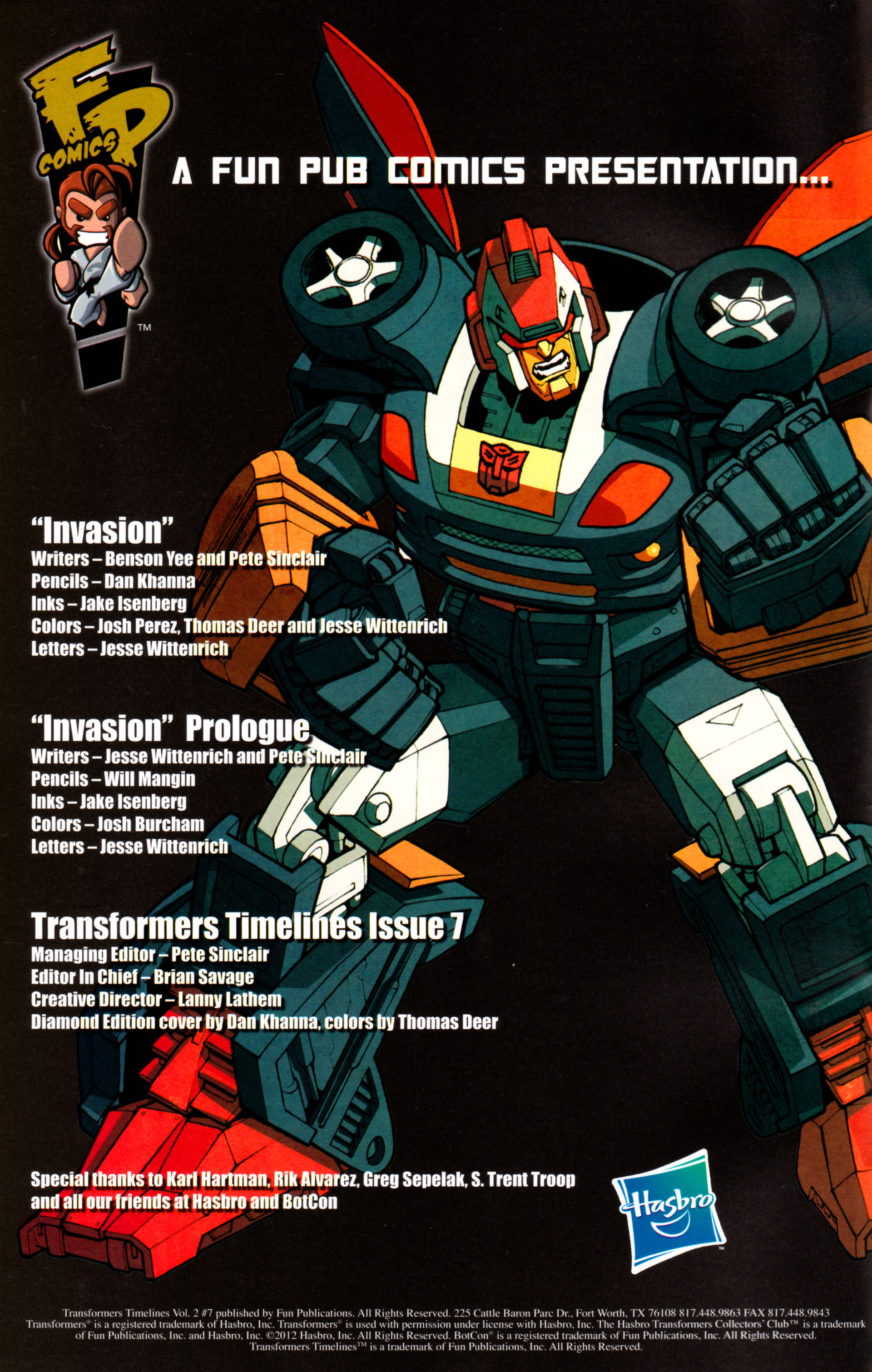 Transformers: Timelines Issue #7 - Page 2