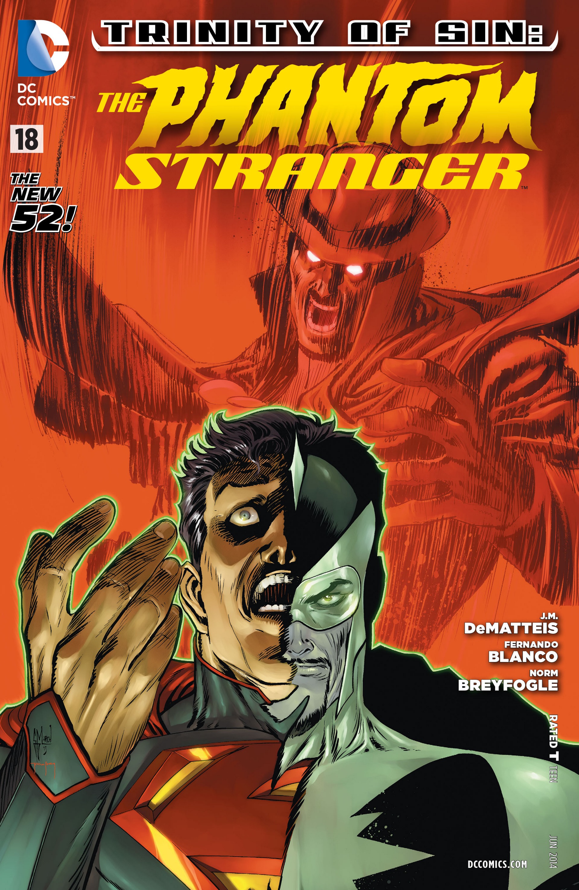Trinity of Sin: The Phantom Stranger Issue #18 - Page 1