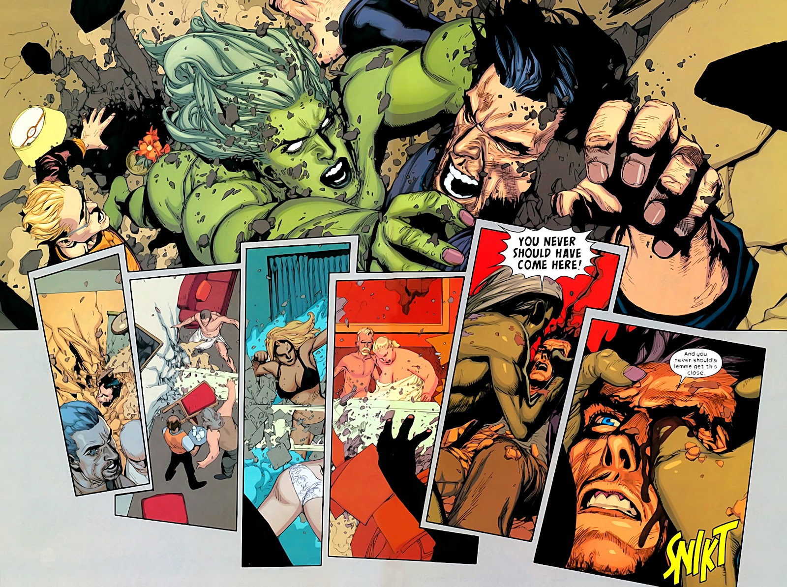 Ultimate Wolverine vs. Hulk Issue #6 - Page 9