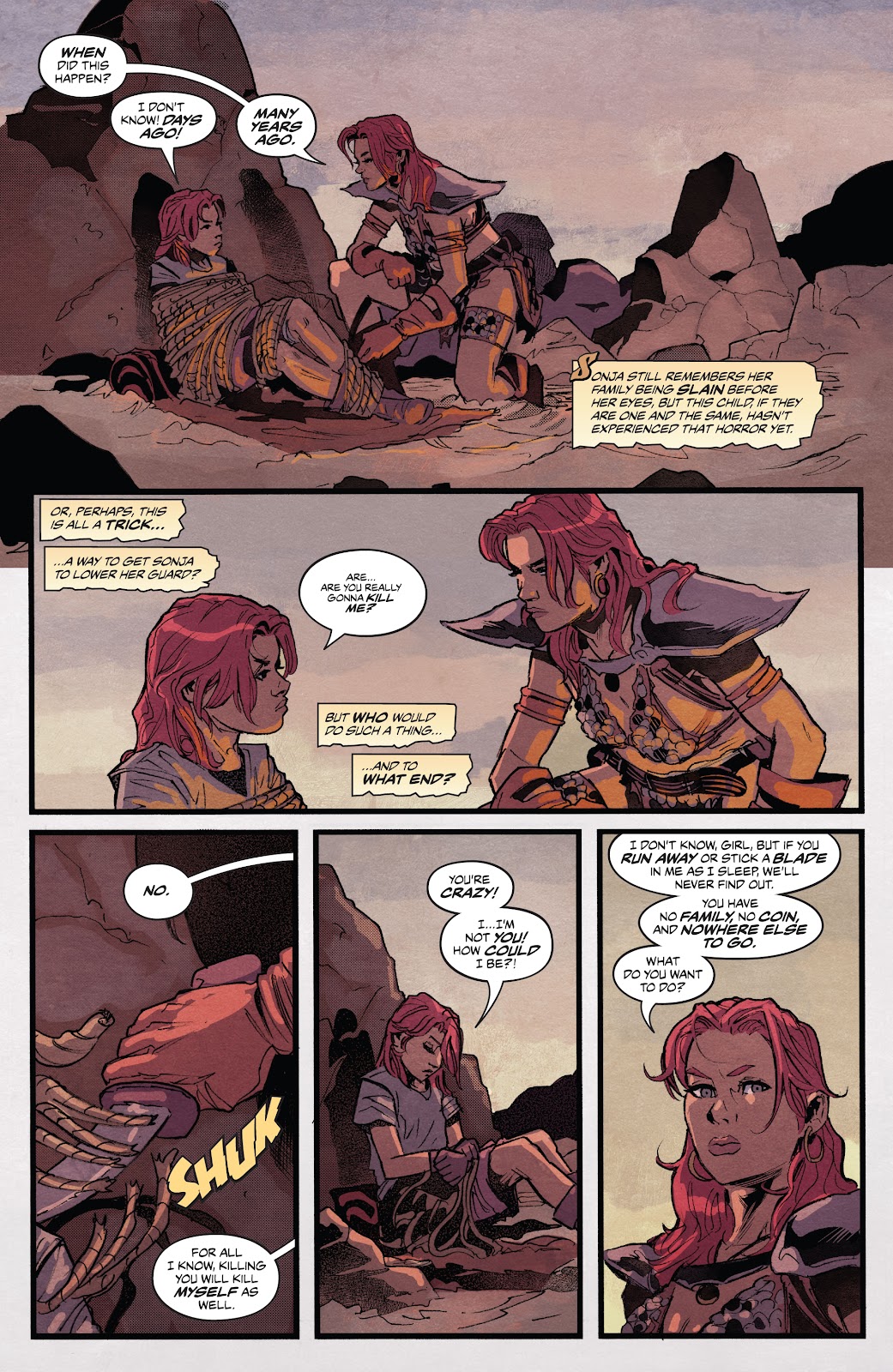 Unbreakable Red Sonja Issue #2 - Page 17