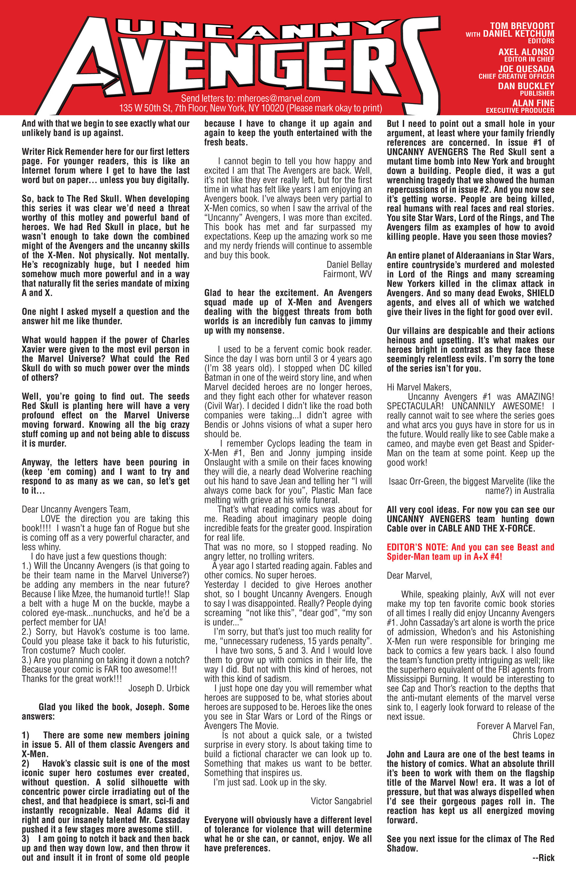 Uncanny Avengers (2012) Issue #3 - Page 23
