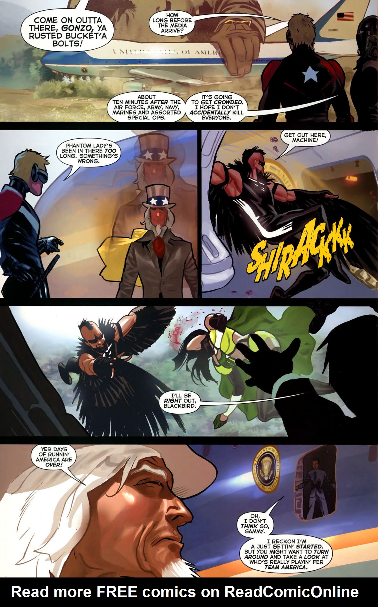 Uncle Sam and the Freedom Fighters (2006) Issue #4 - Page 21