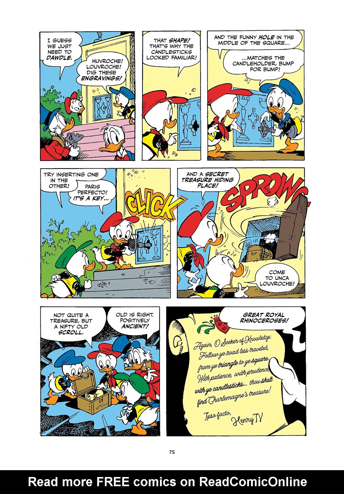 Uncle Scrooge and Donald Duck in Les Misérables and War and Peace TPB (Part 1) - Page 76