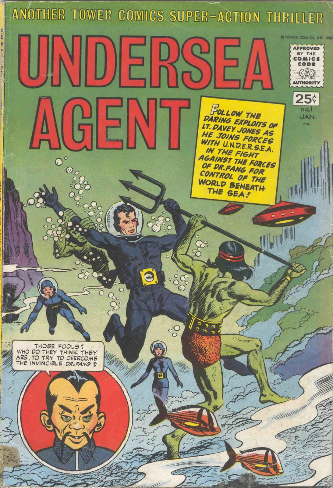 Undersea Agent Issue #1 - Page 1