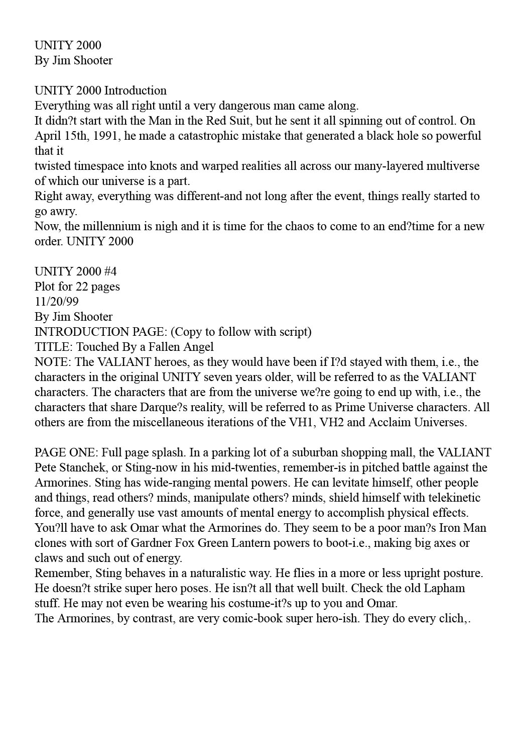 Unity 2000 Issue #4 - Page 2