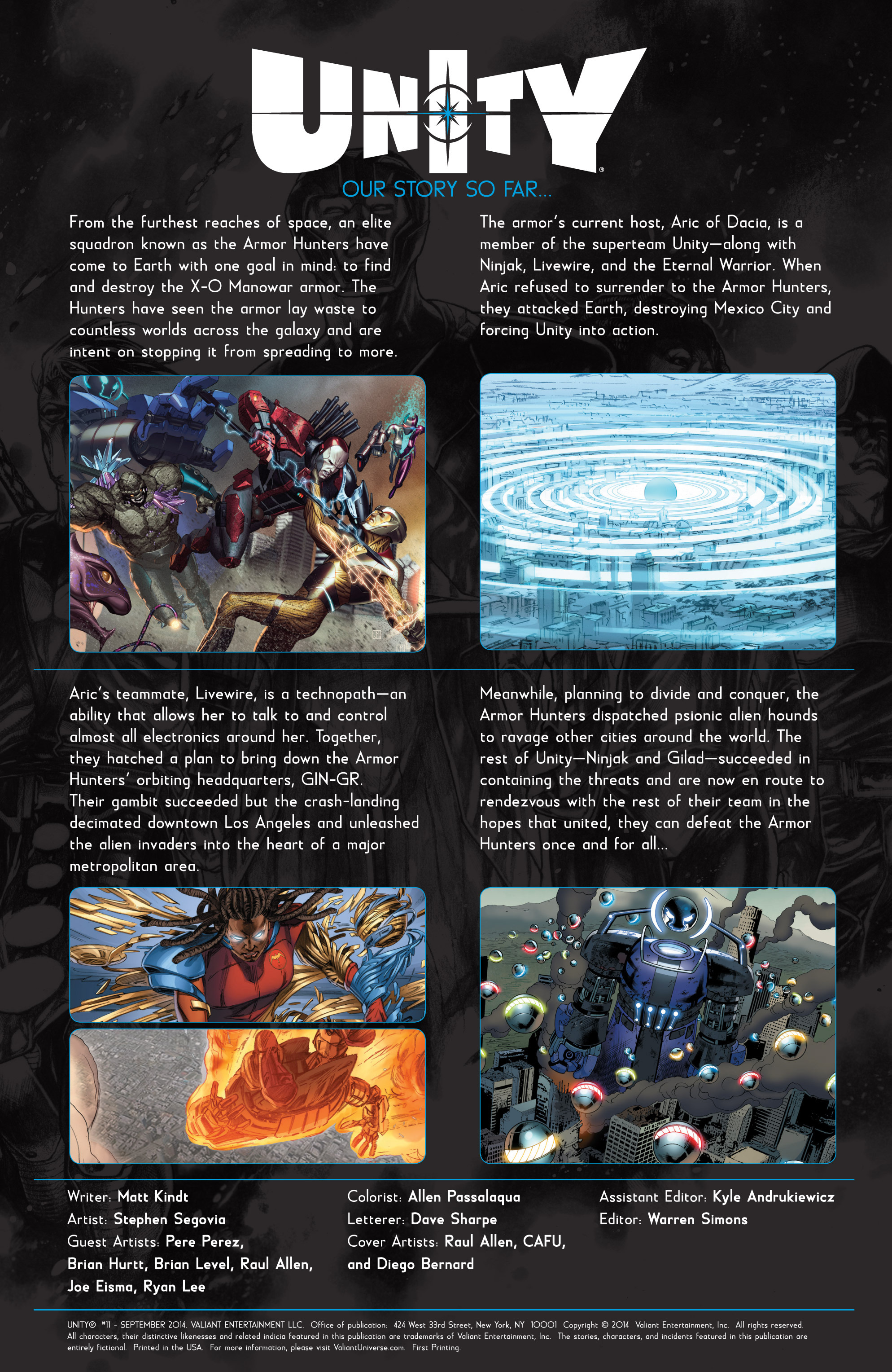 Unity (2013) Issue #11 - Page 2