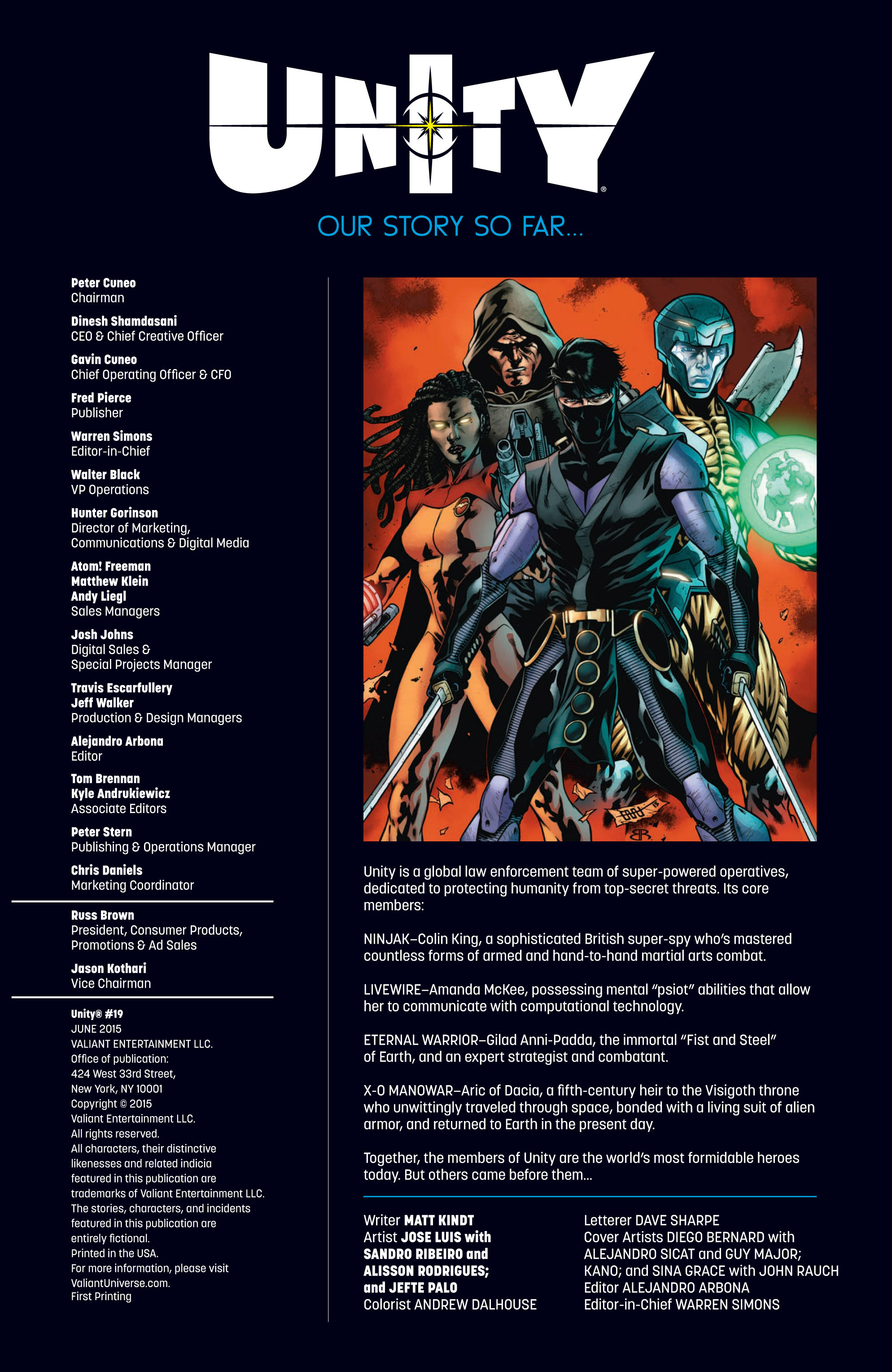 Unity (2013) Issue #19 - Page 2