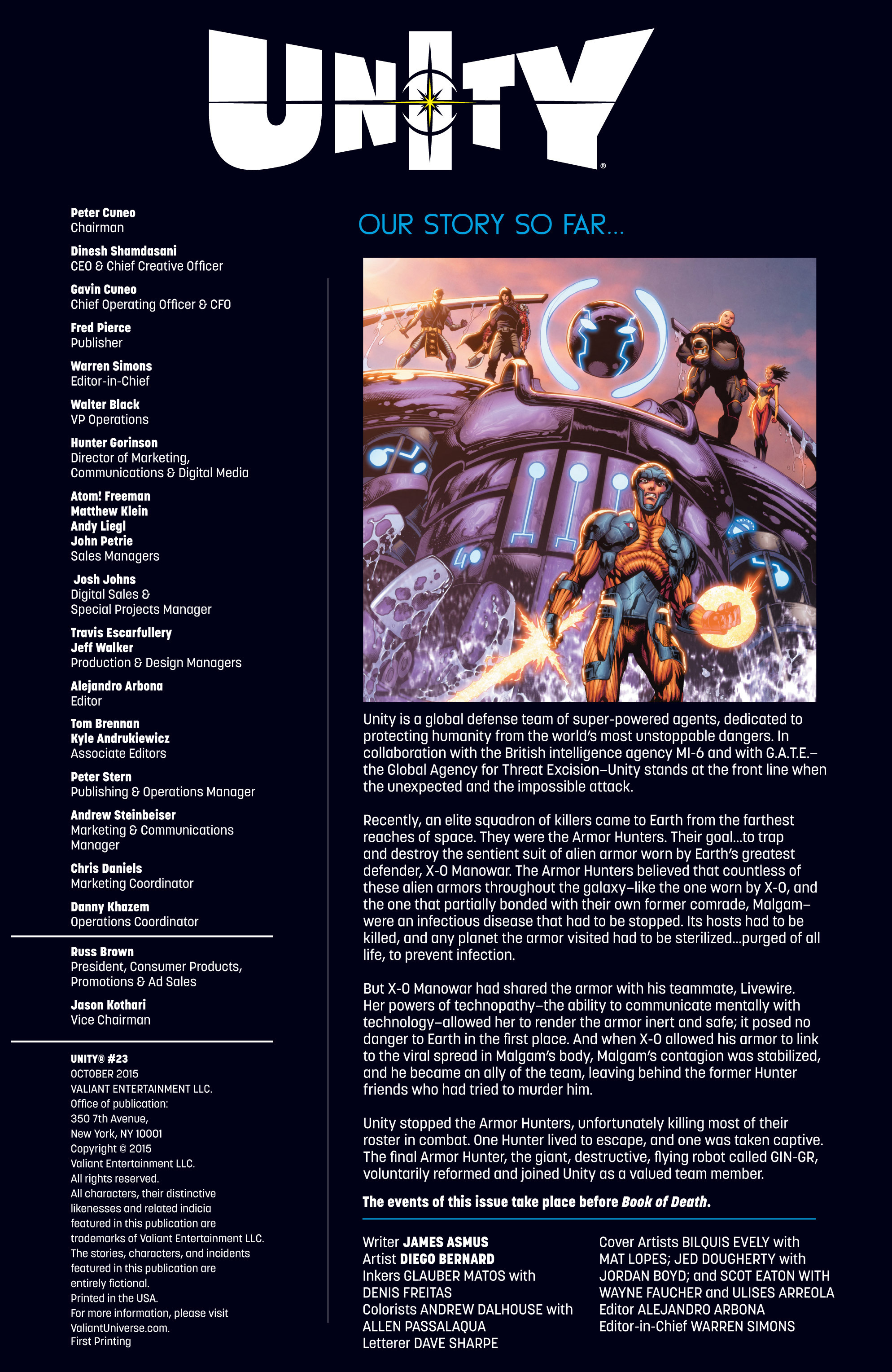 Unity (2013) Issue #23 - Page 2