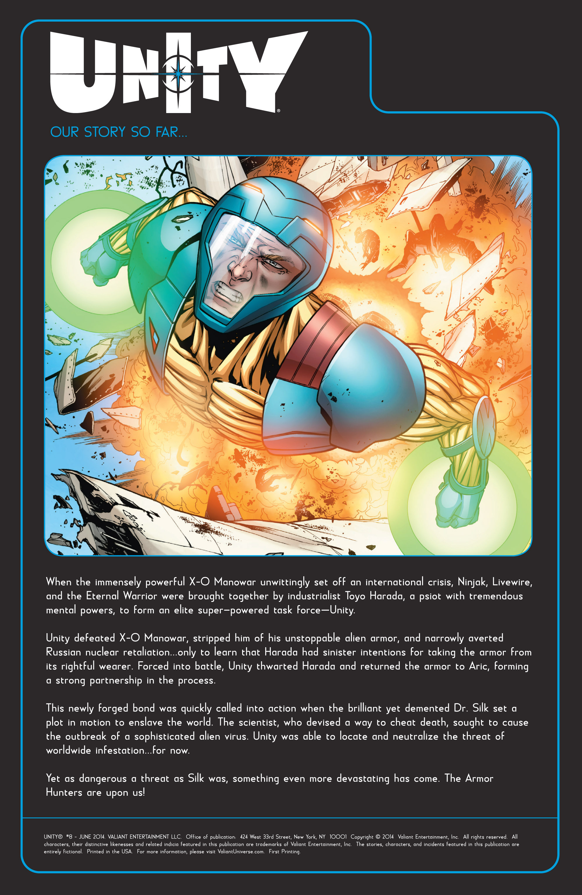 Unity (2013) Issue #8 - Page 2