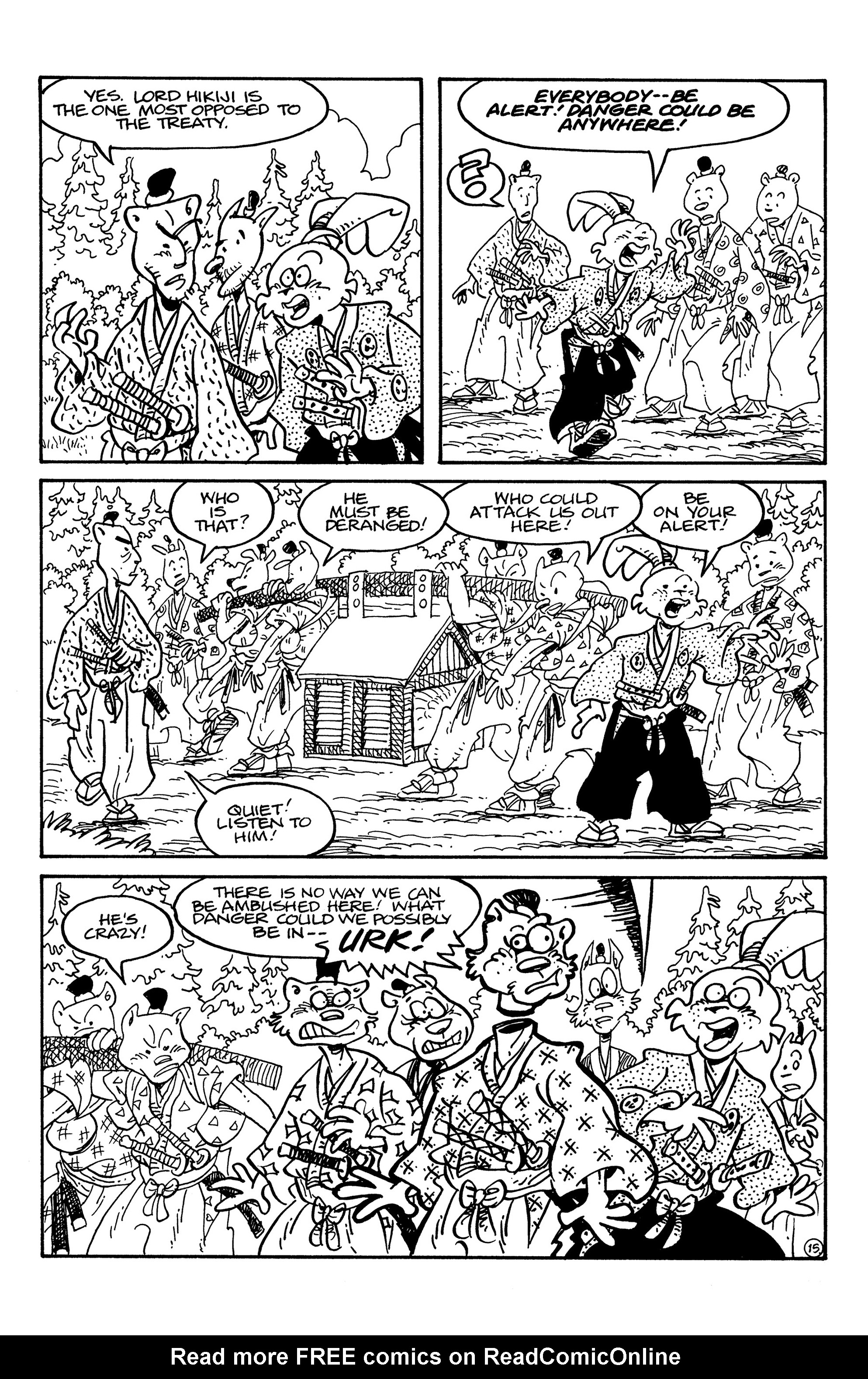Usagi Yojimbo (1996)  Issue #154 - Page 17
