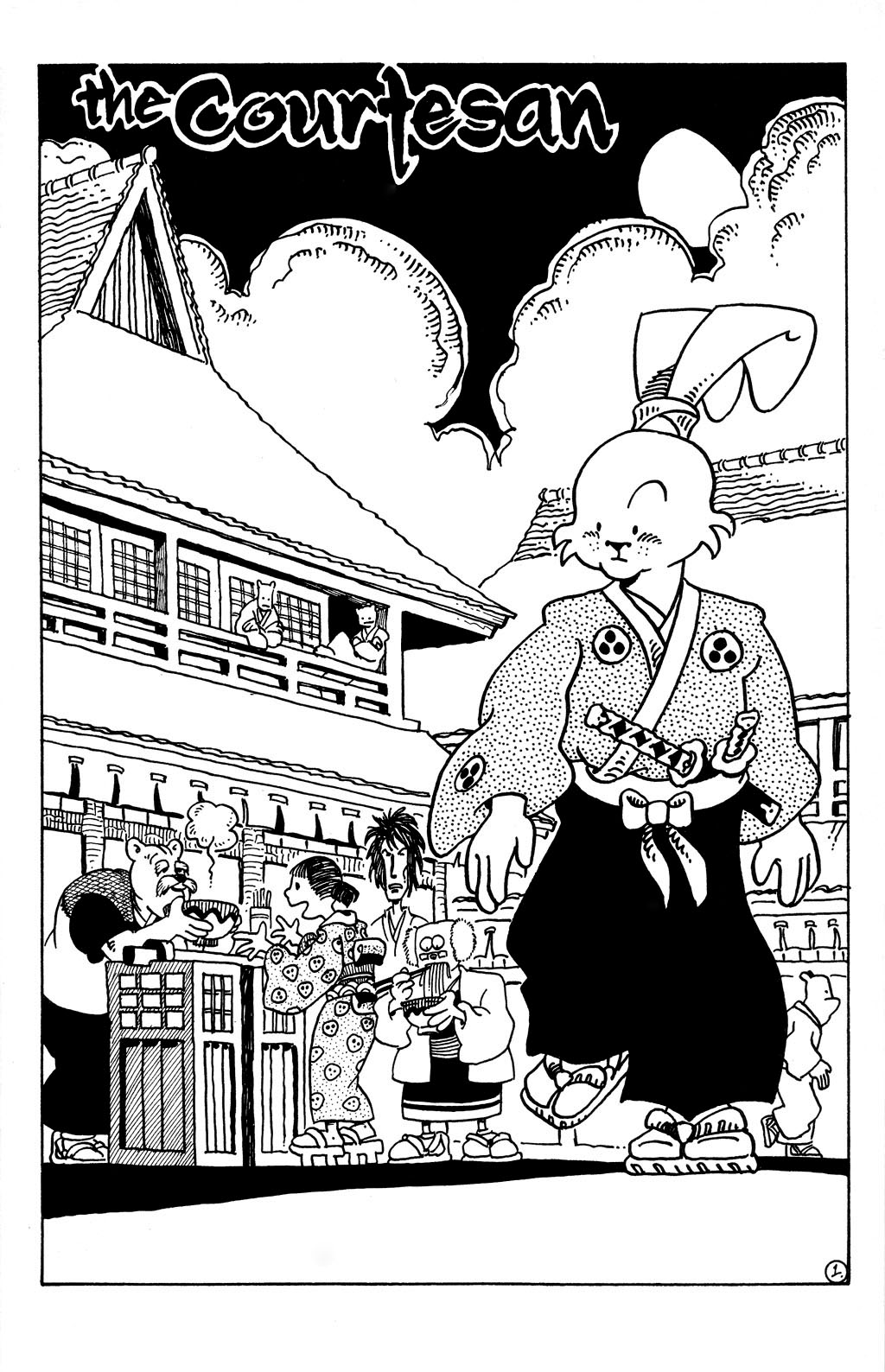 Usagi Yojimbo (1996)  Issue #28 - Page 3