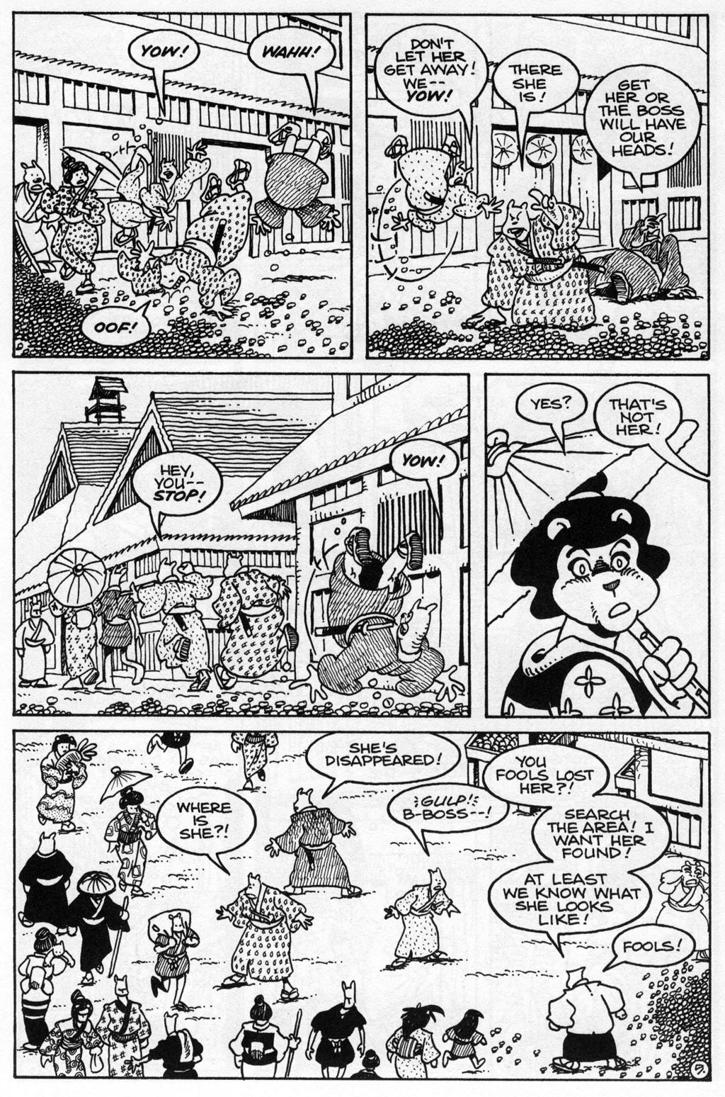 Usagi Yojimbo (1996)  Issue #50 - Page 7