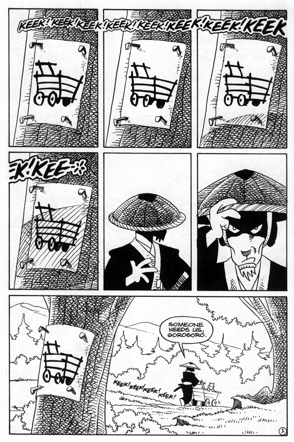 Usagi Yojimbo (1996)  Issue #54 - Page 3