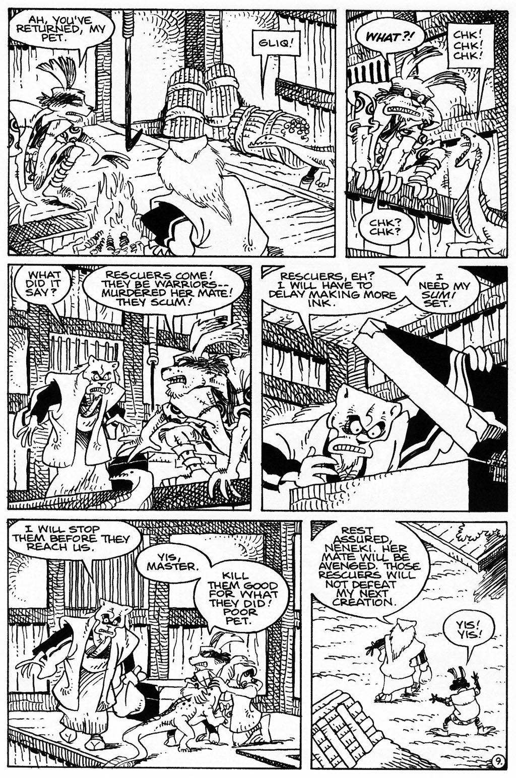 Usagi Yojimbo (1996)  Issue #67 - Page 11