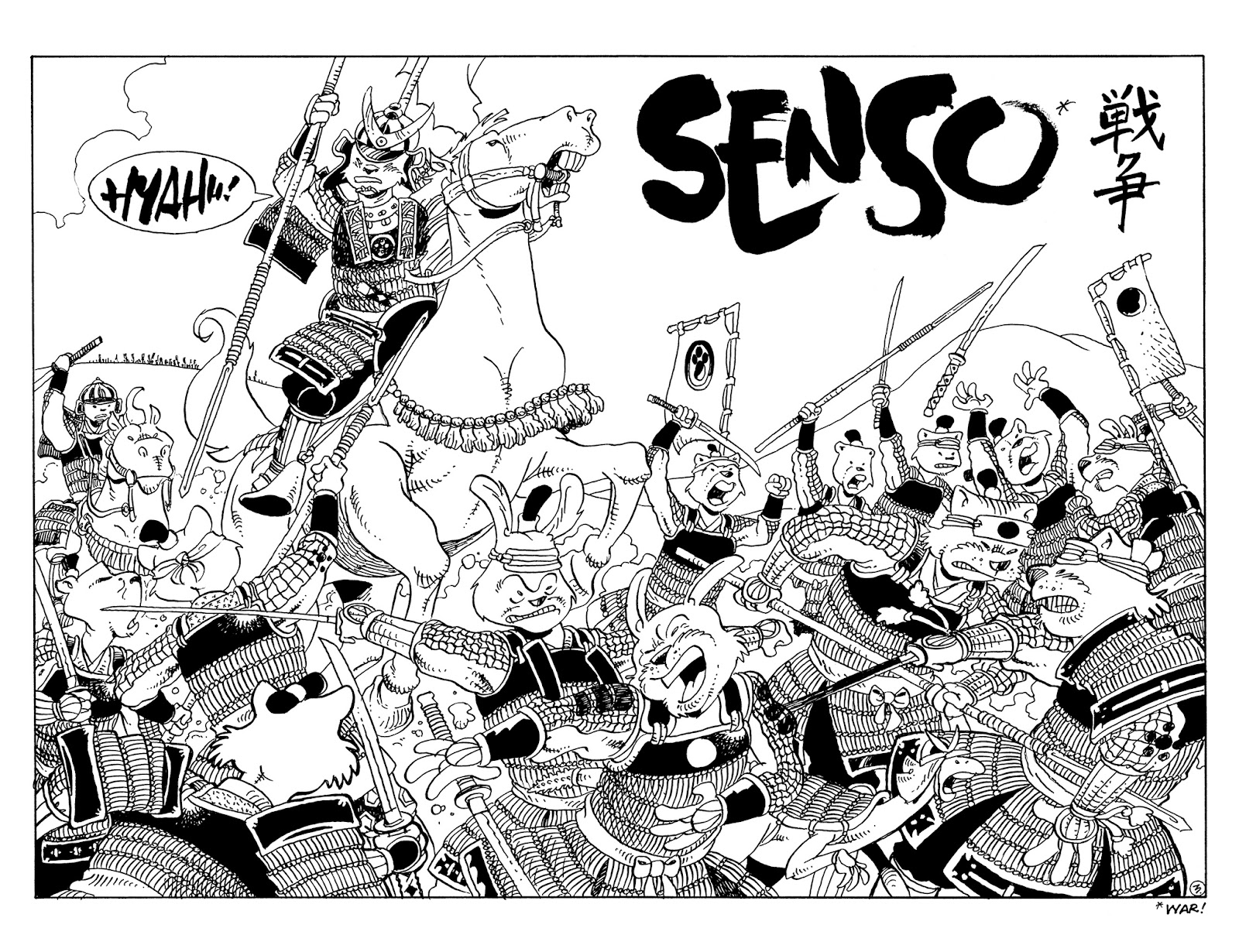 Usagi Yojimbo: Senso Issue #1 - Page 4