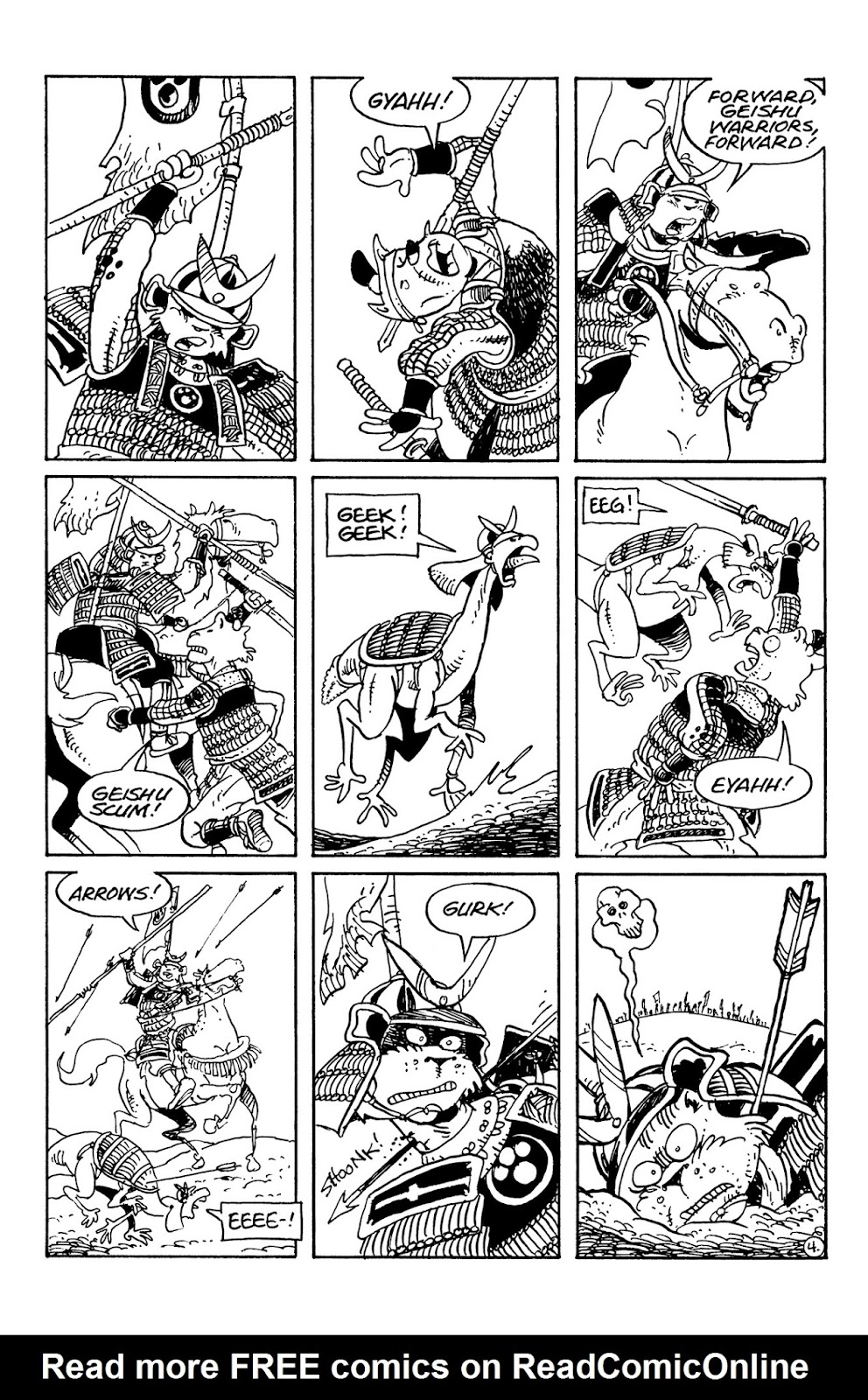 Usagi Yojimbo: Senso Issue #1 - Page 5
