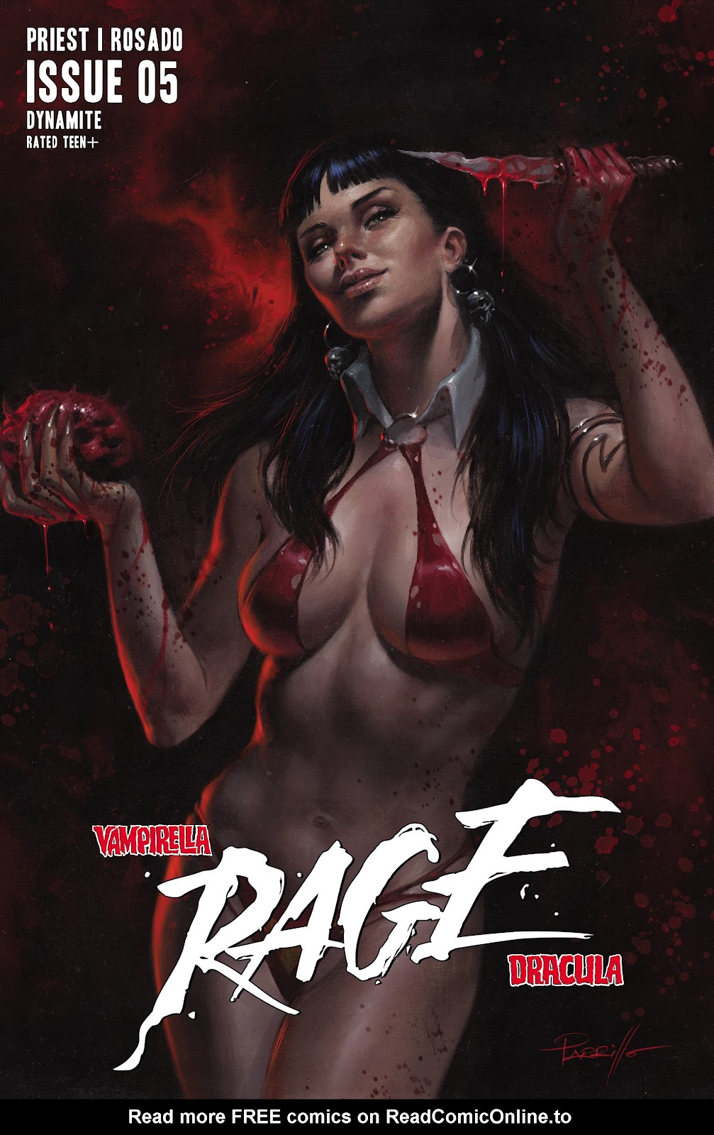 Vampirella/Dracula: Rage Issue #5 - Page 1
