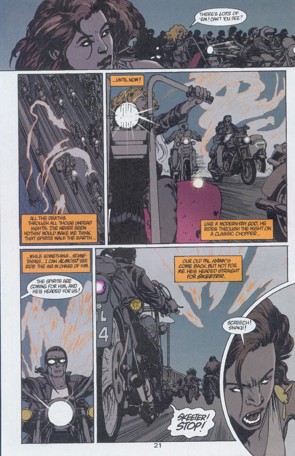 Vamps - Pumpkin Time Issue #1 - Page 21