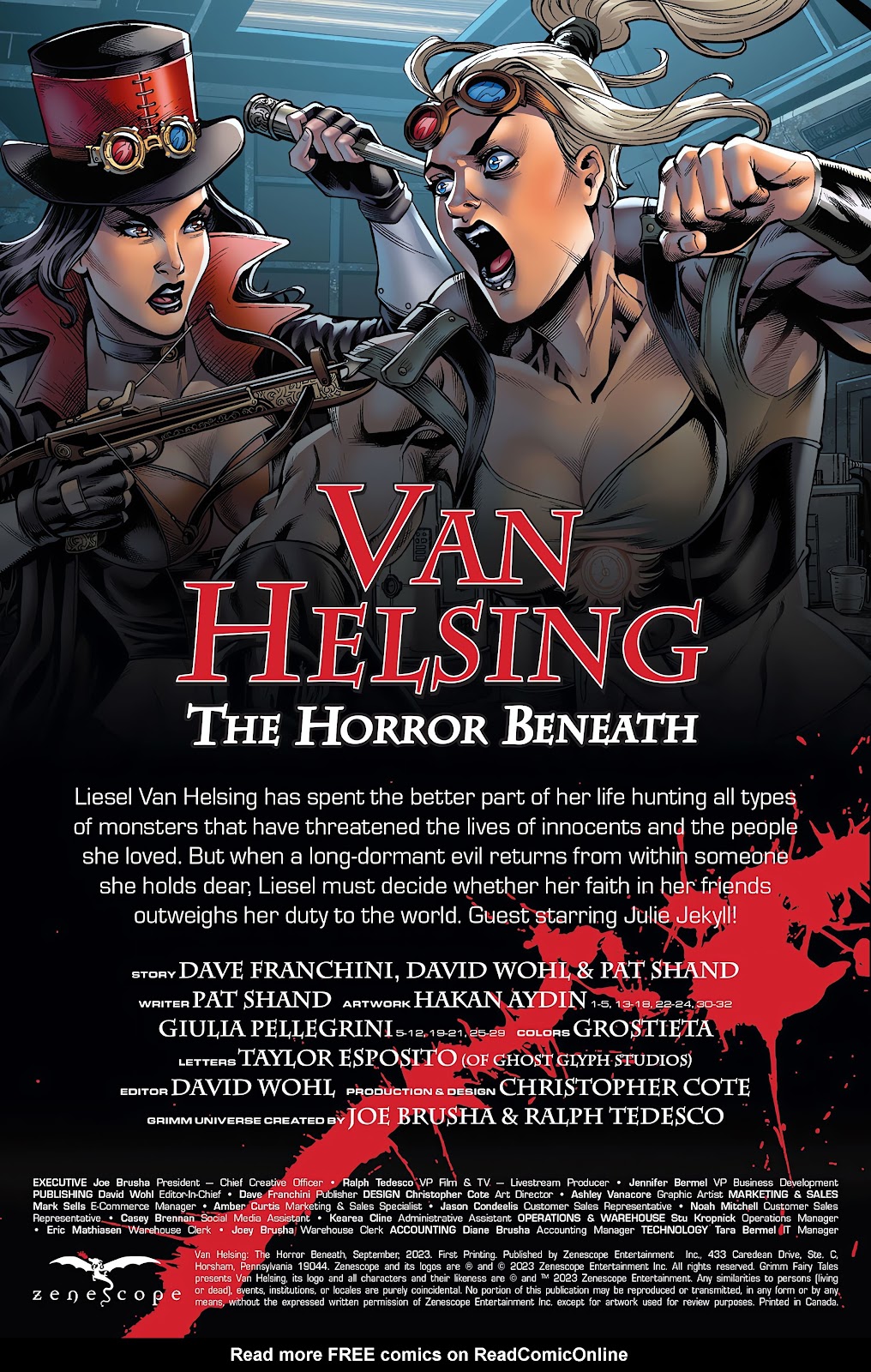 Van Helsing: The Horror Beneath Full - Page 2