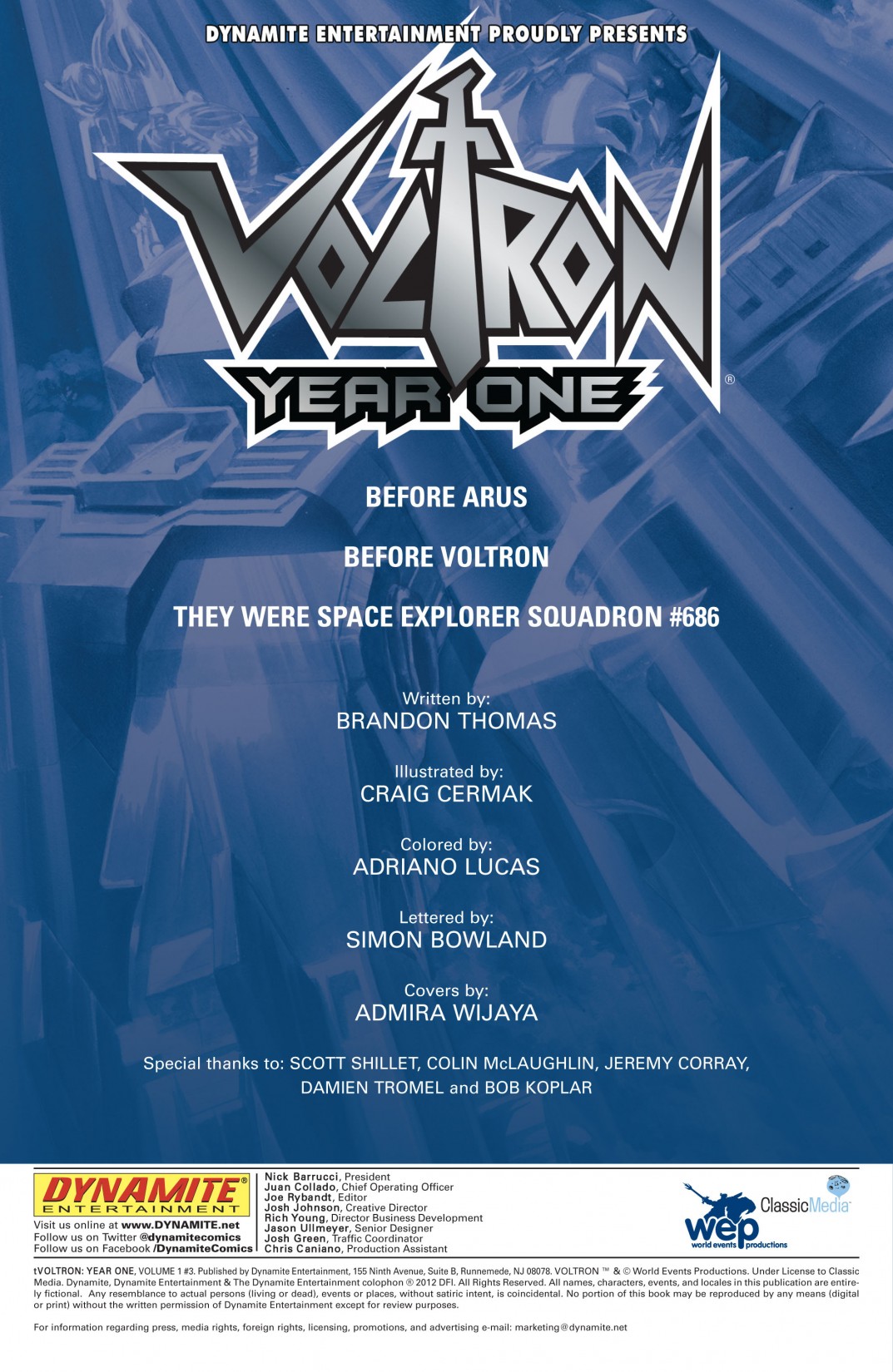 Voltron: Year One Issue #3 - Page 2
