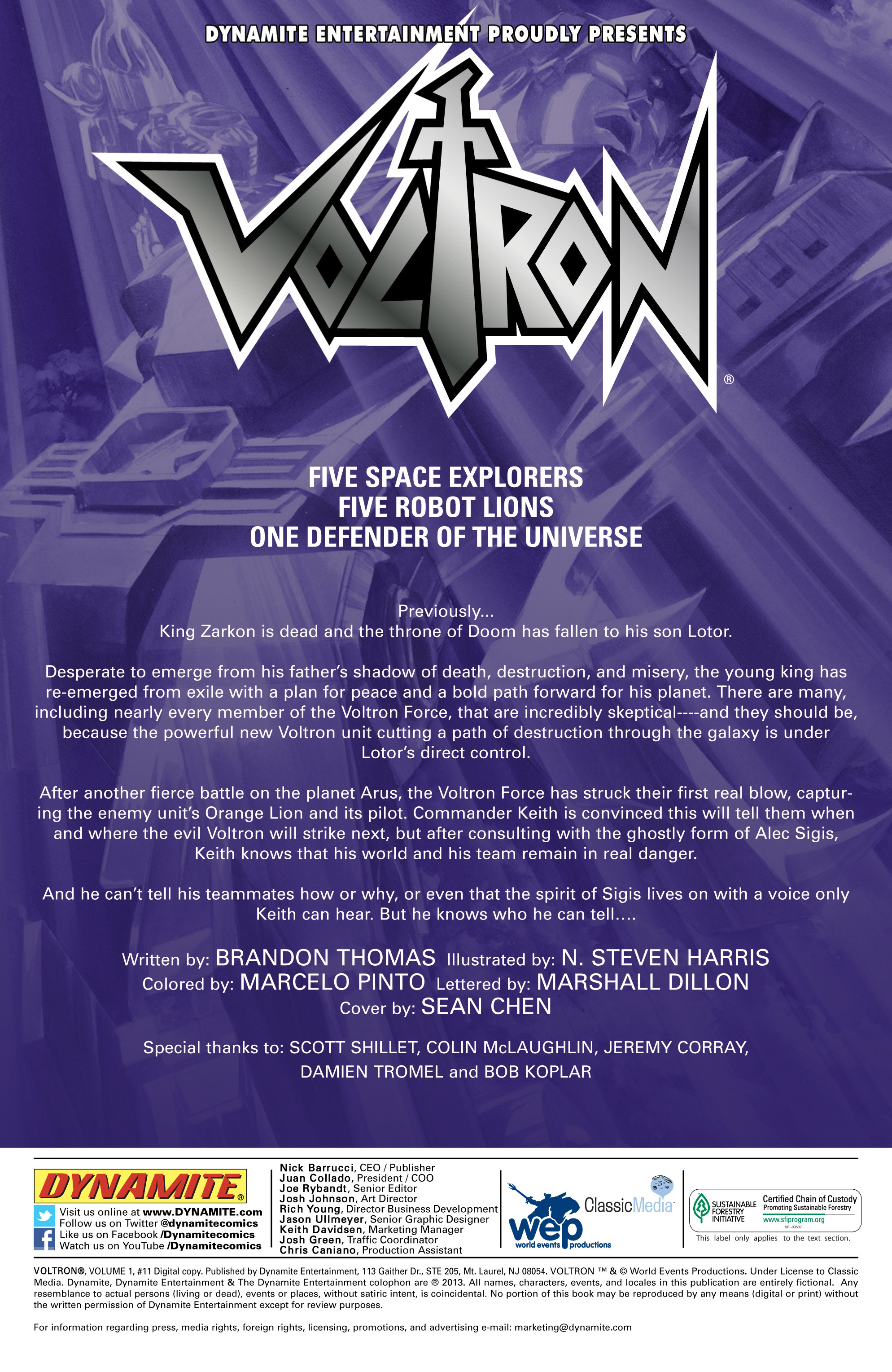 Voltron Issue #22 - Page 2