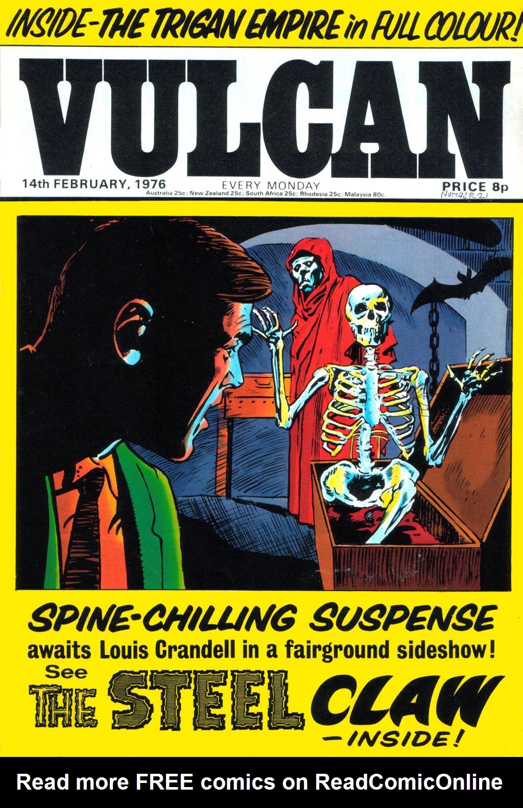 Vulcan Issue #21 - Page 1