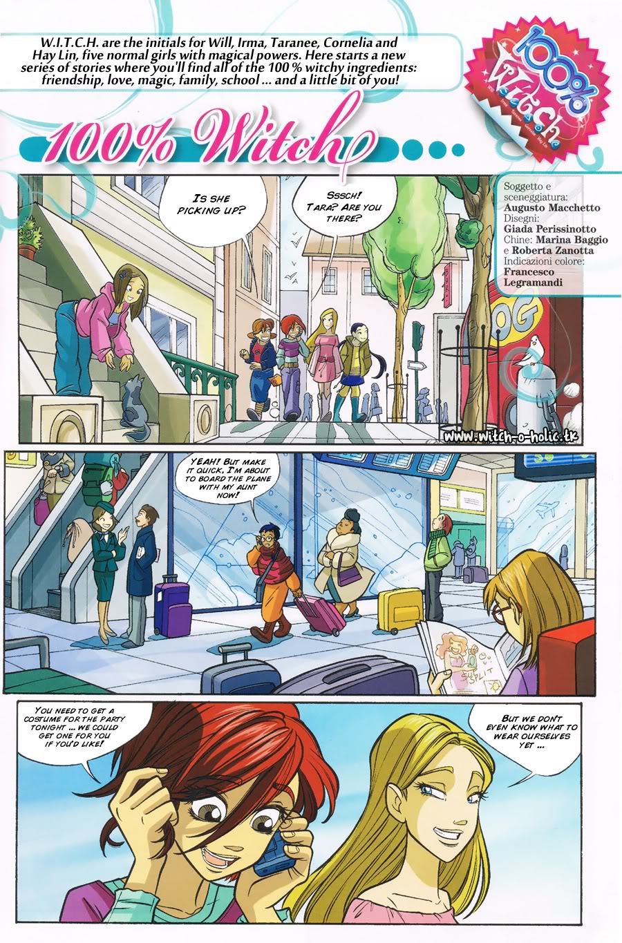 W.i.t.c.h. Issue #100 - Page 1