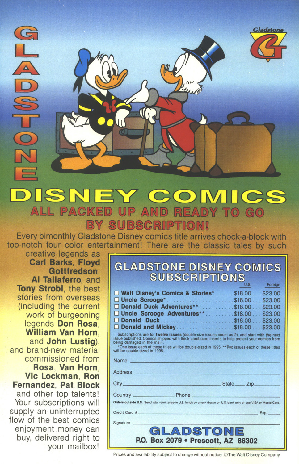 Walt Disney's Uncle Scrooge Adventures Issue #32 - Page 2
